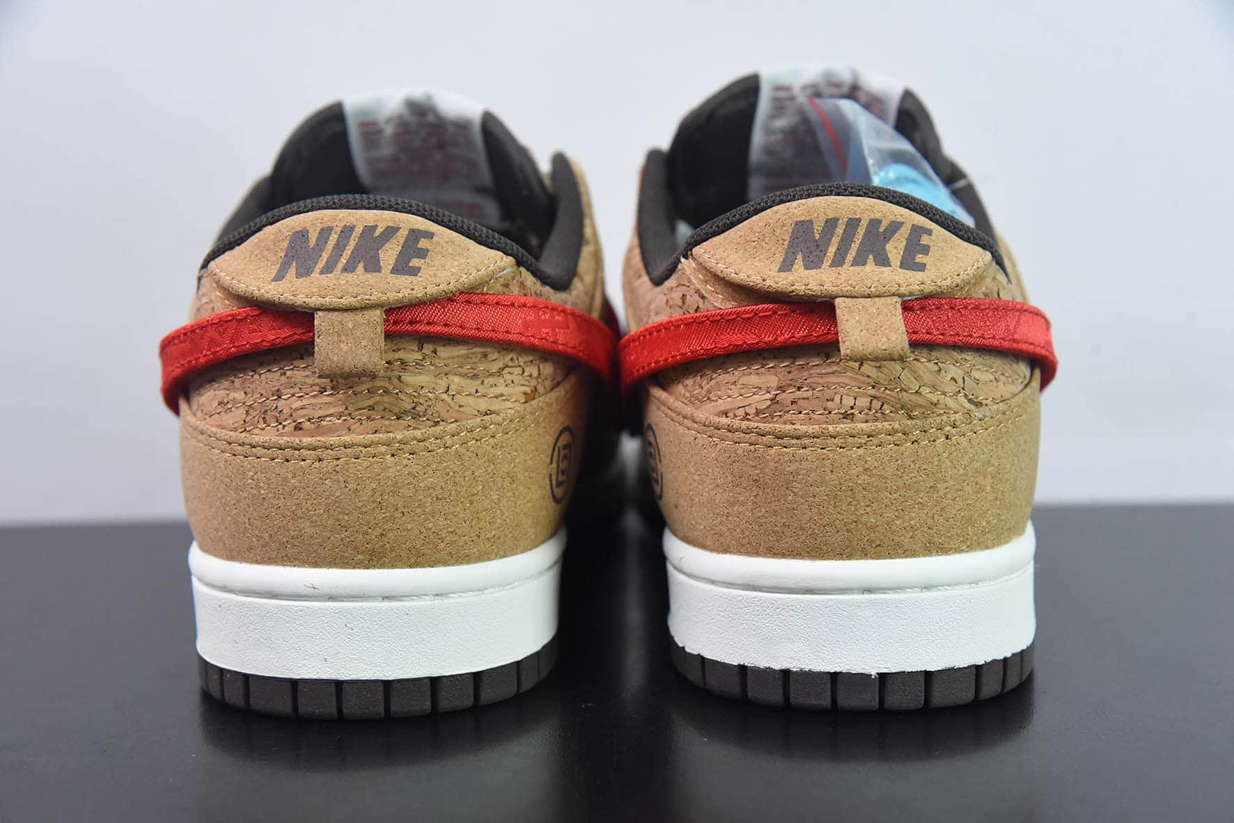 耐克Nike Clot x NK SB Dunk Low 20周年联名软木塞换钩SB低帮休闲滑板鞋纯原版本 货号:FN0317-121