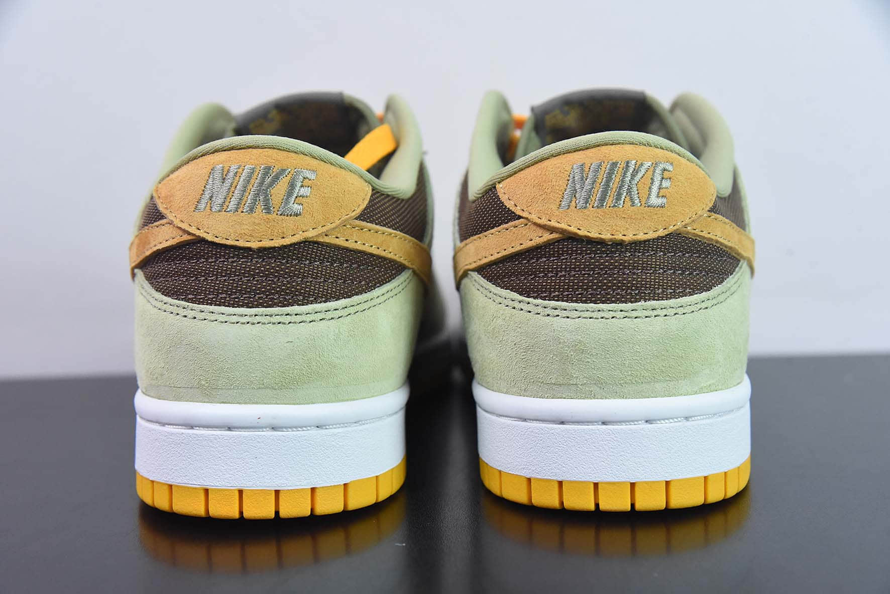耐克Nike Dunk Low Retro PRM绿棕橙低帮休闲运动板鞋纯原版本 货号:DH5360-300