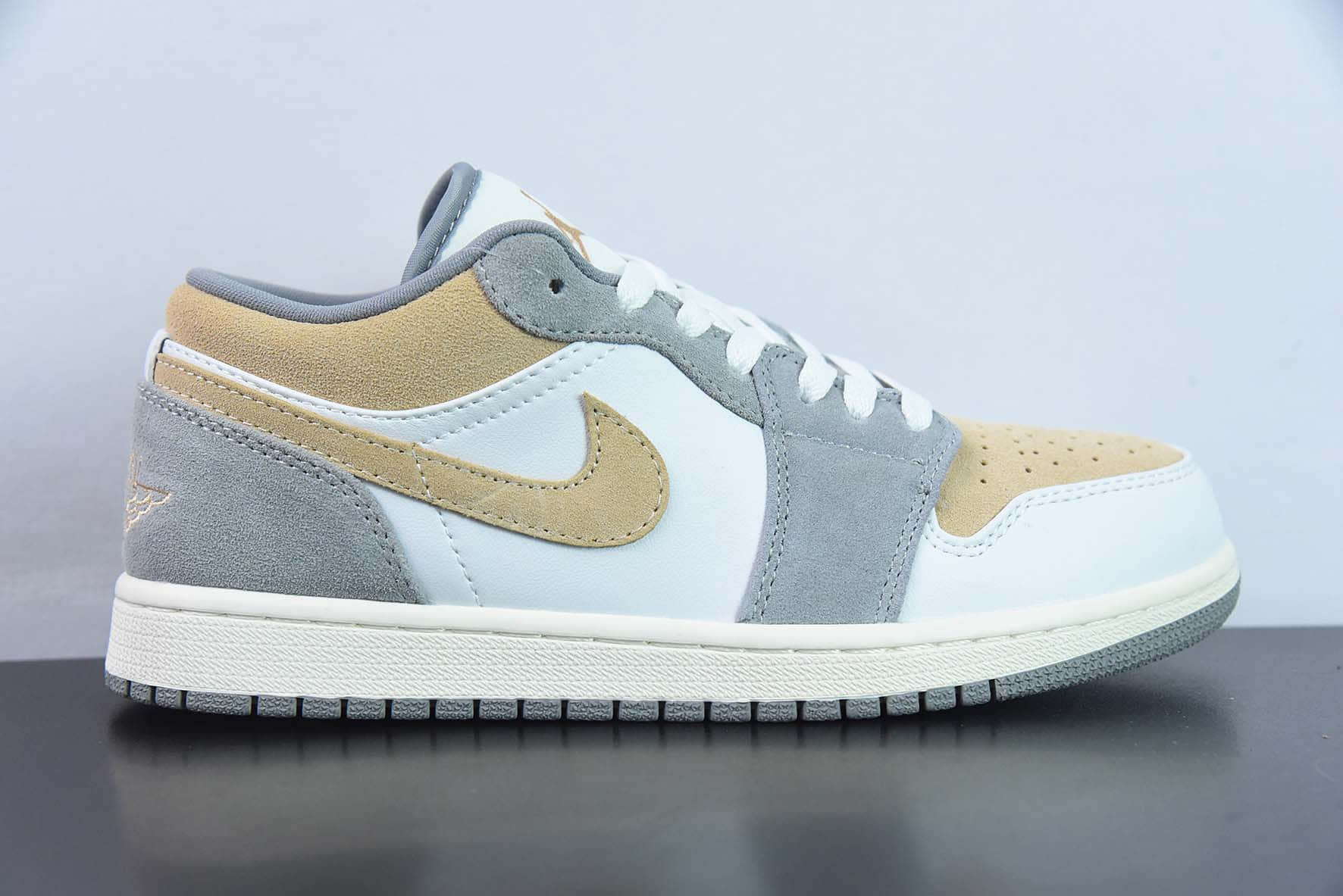 乔丹Air Jordan AJ1 Low灰黄低帮篮球鞋纯原版本 货号:DC0774-189