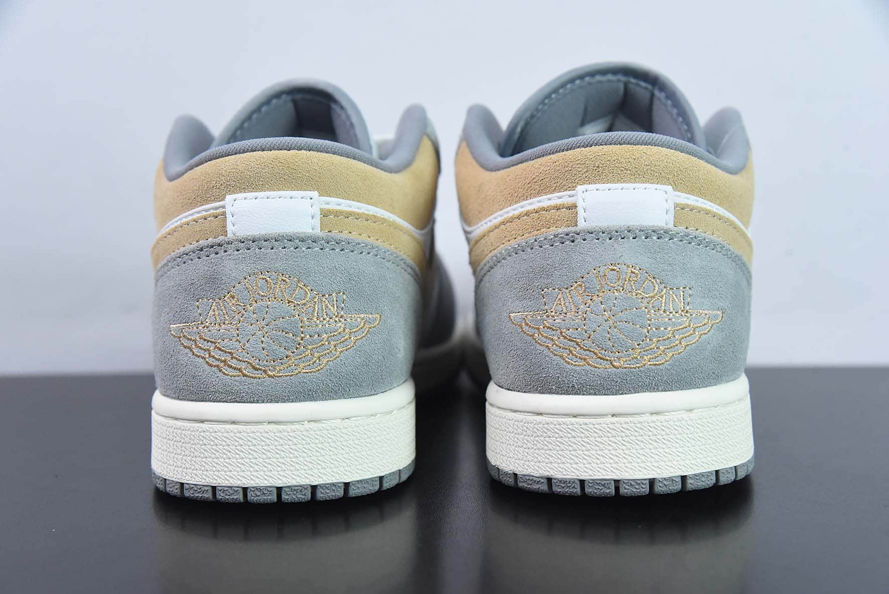 乔丹Air Jordan AJ1 Low灰黄低帮篮球鞋纯原版本 货号:DC0774-189