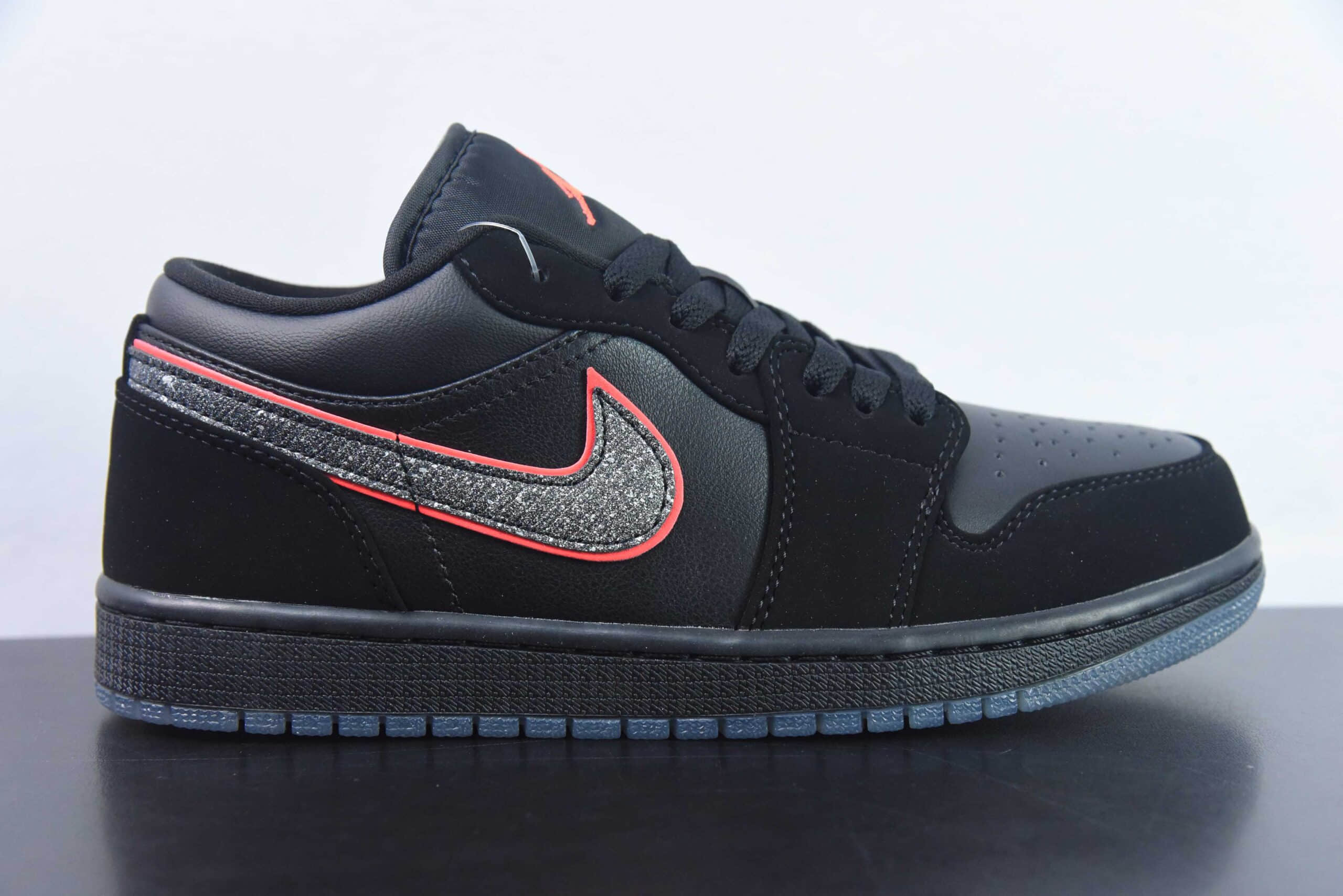 乔丹Air Jordan 1 Low ”Red Orbit“ AJ1轨道黑红低帮文化休闲篮球鞋纯原版本 货号：CK3022-006 