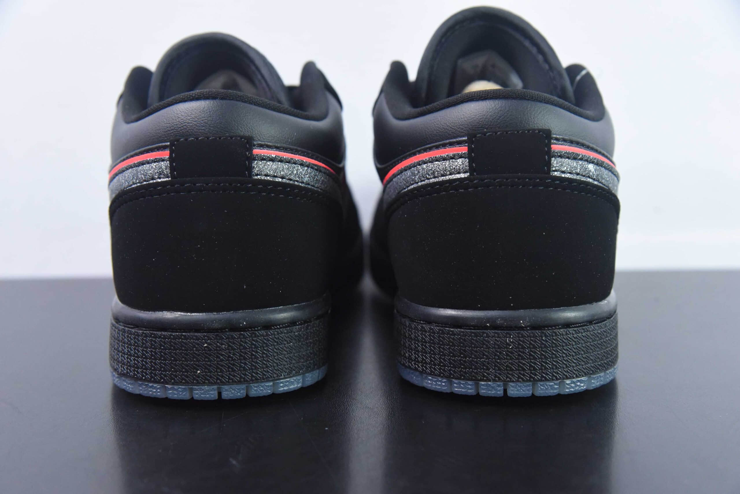 乔丹Air Jordan 1 Low ”Red Orbit“ AJ1轨道黑红低帮文化休闲篮球鞋纯原版本 货号：CK3022-006 