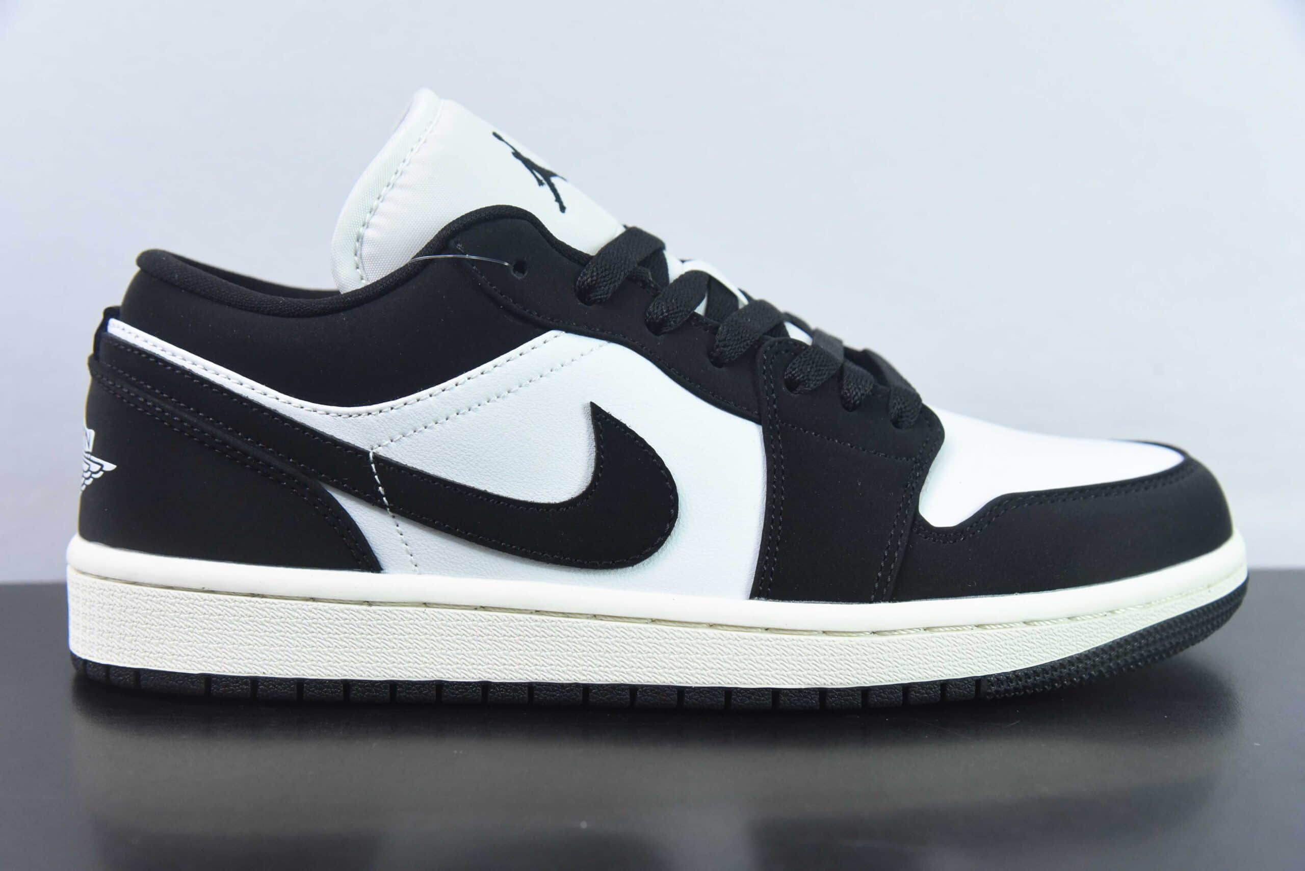 乔丹Air Jordan Wmns Air Jordan 1 Low”Vintage Panda“AJ1黑白熊猫低帮经典复古文化休闲运动篮球鞋纯原版本 货号:FB9893-101