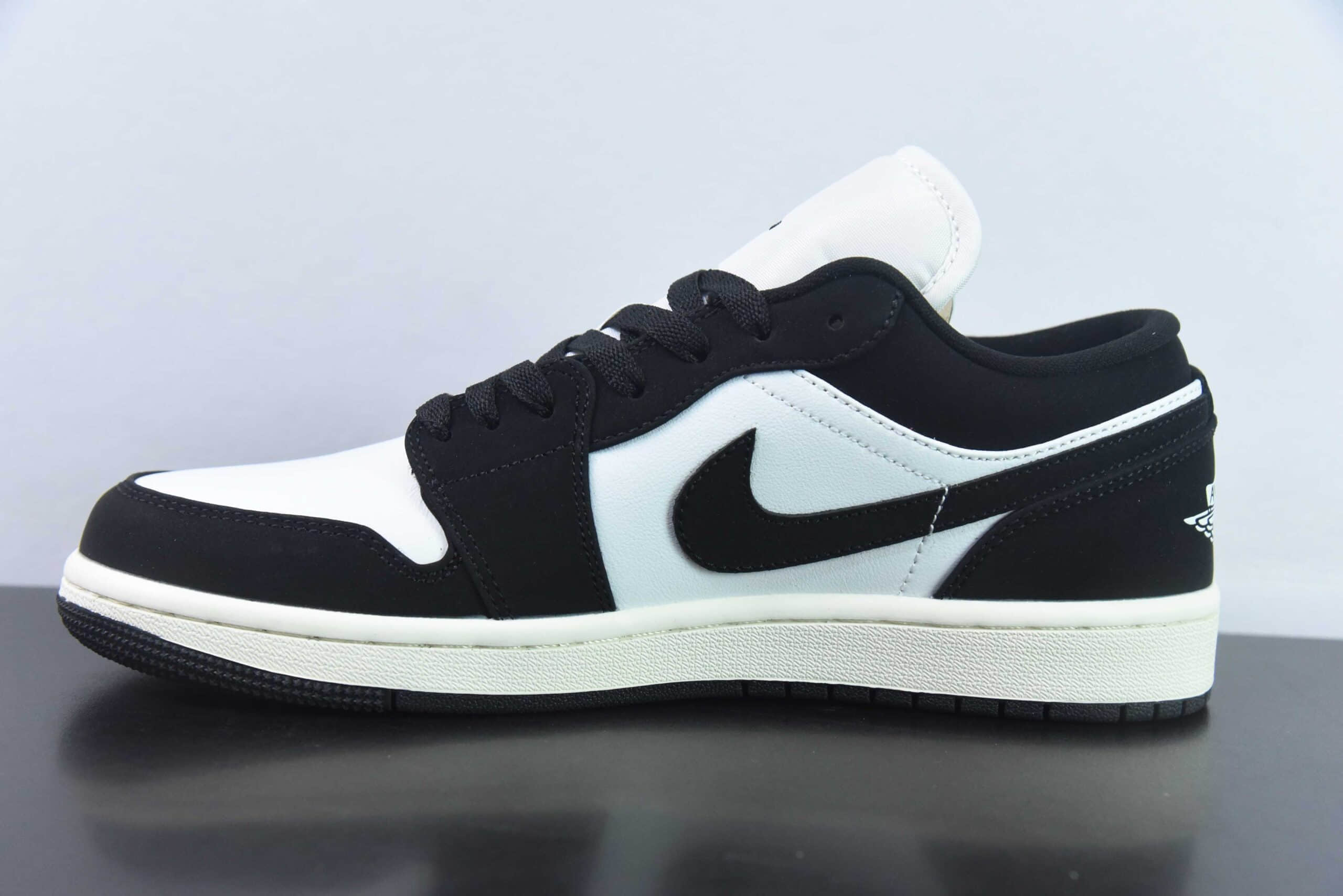 乔丹Air Jordan Wmns Air Jordan 1 Low”Vintage Panda“AJ1黑白熊猫低帮经典复古文化休闲运动篮球鞋纯原版本 货号:FB9893-101