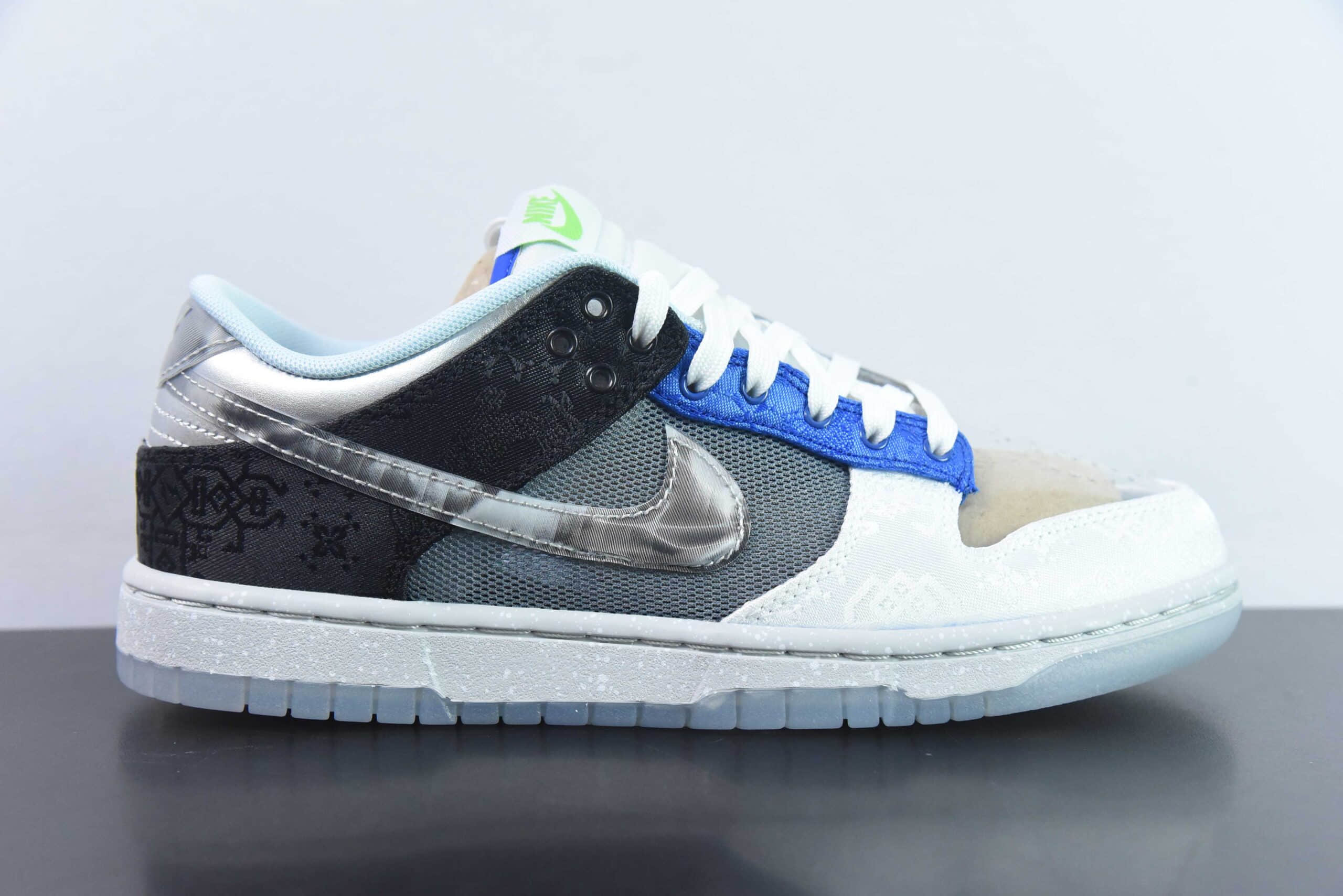 耐克Nike CLOT x NK Dunk Low What The 联名鸳鸯棕蓝灰陈冠希主理凝结集团联名款限定款板鞋纯原版本 货号：FN0316-999