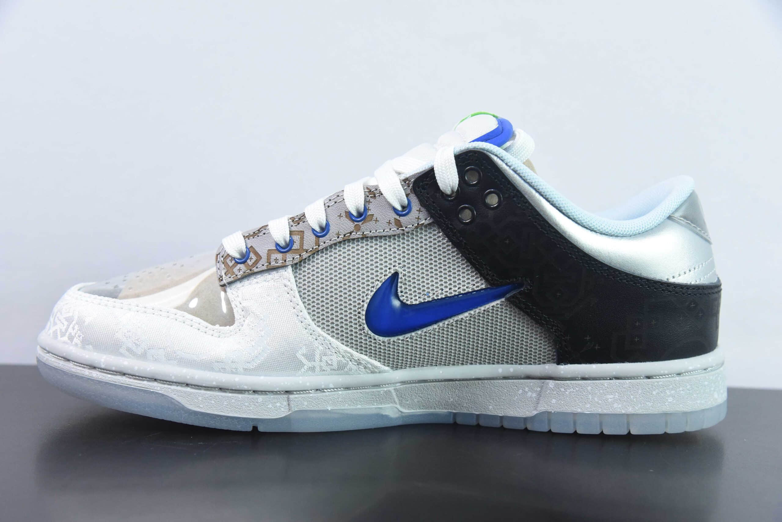 耐克Nike CLOT x NK Dunk Low What The 联名鸳鸯棕蓝灰陈冠希主理凝结集团联名款限定款板鞋纯原版本 货号：FN0316-999