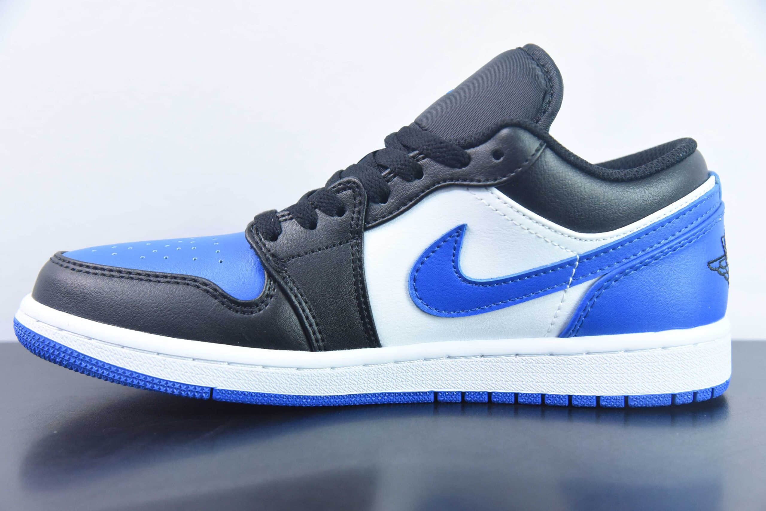 乔丹Air Jordan 1 Low AJ1黑蓝低帮休闲文化篮球鞋纯原版本 货号:553560-140