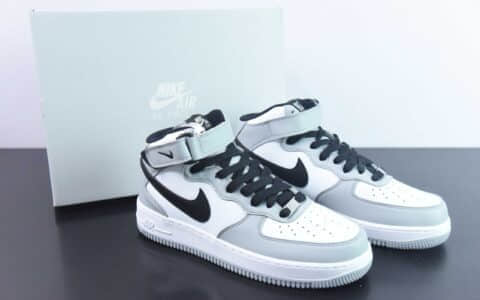 耐克Nike Air Force 1 Mid 07 烟灰空军一号中帮休闲板鞋纯原版本 货号：HG1522-016