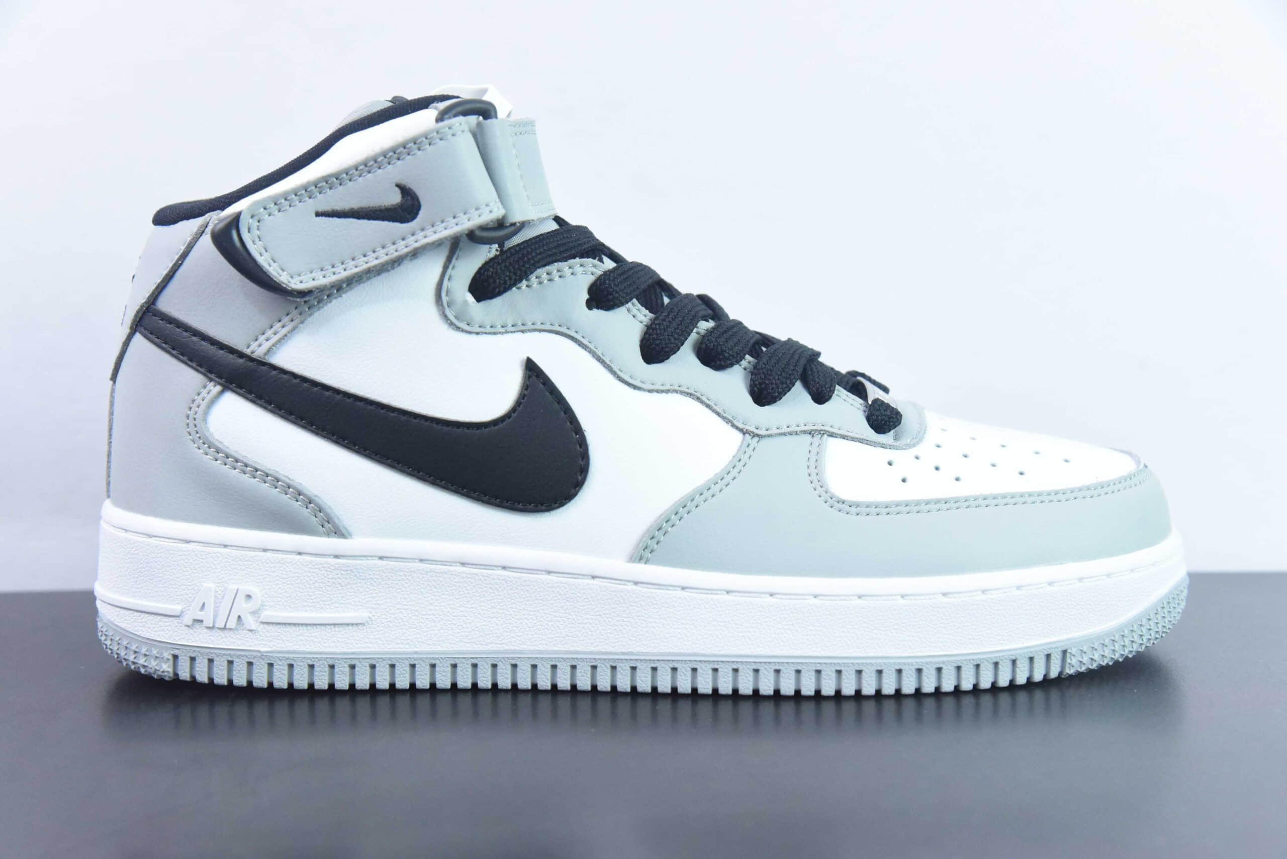 耐克Nike Air Force 1 Mid 07 烟灰空军一号中帮休闲板鞋纯原版本 货号：HG1522-016