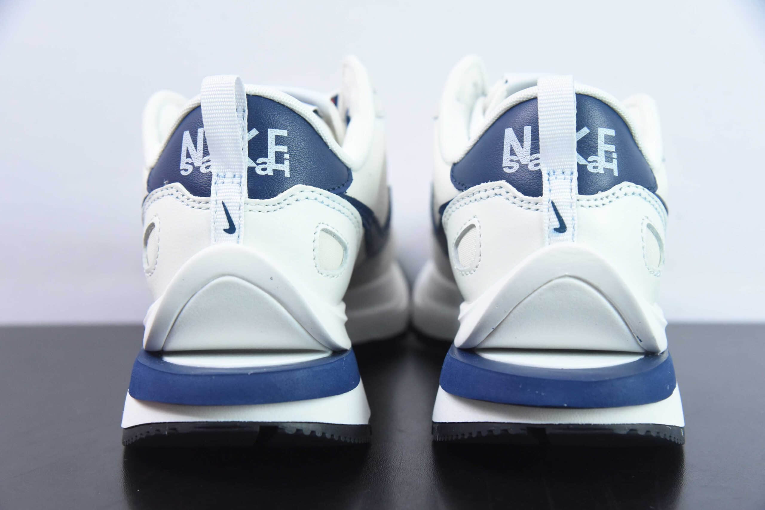 耐克Nike Sacai x Nk VaporWaffle 华夫3.0走秀款海军蓝运动休闲鞋纯原版本 货号：DD1875-109 