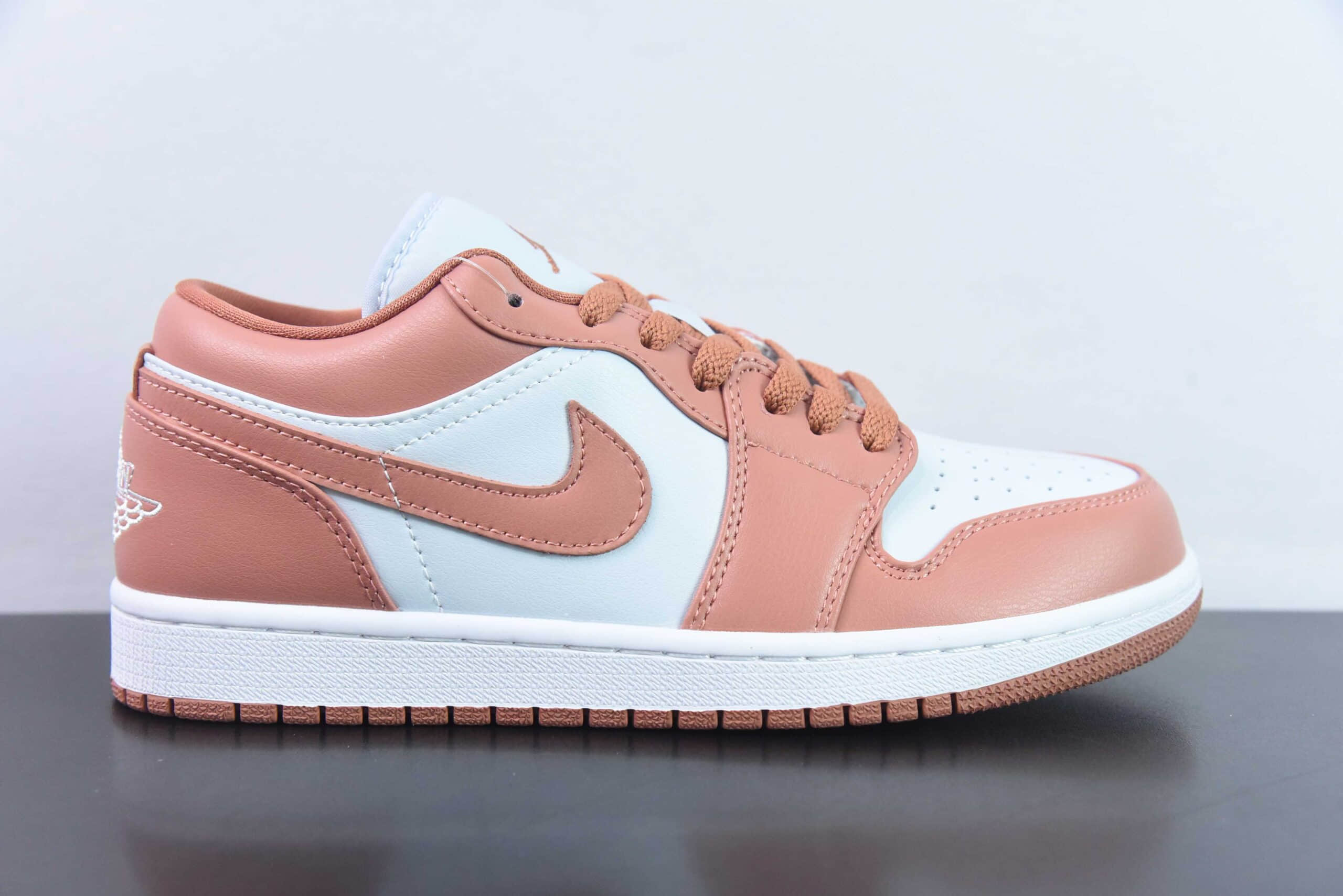 乔丹Air Jordan 1 Low AJ1白粉色文化低帮休闲板鞋纯原版本 货号：DC0774-080