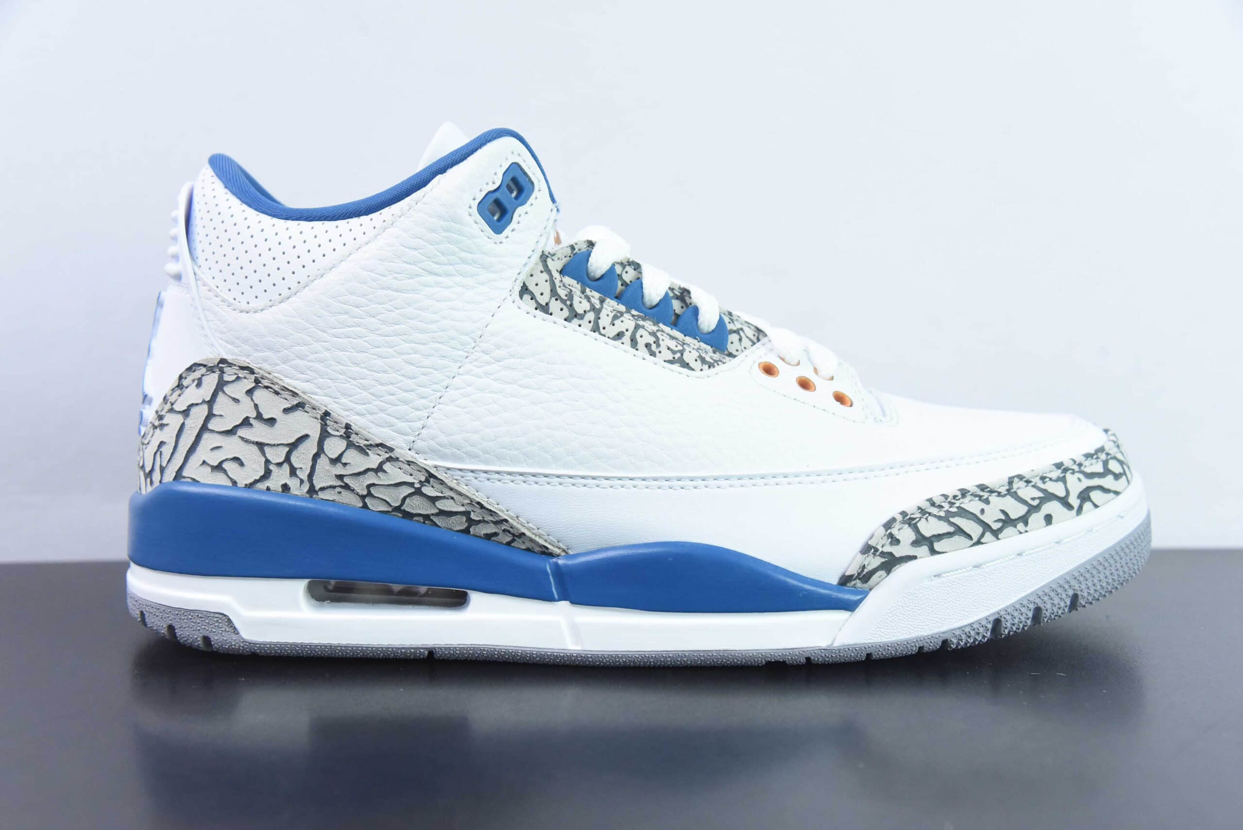 乔丹Air Jordan 3 Retro Midnight Navy AJ3午夜蓝水泥男子文化篮球鞋纯原版本 货号:CT8532-140