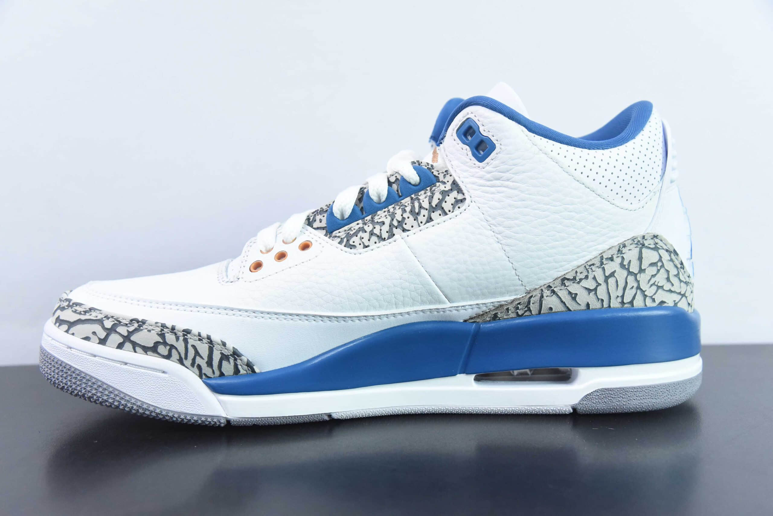 乔丹Air Jordan 3 Retro Midnight Navy AJ3午夜蓝水泥男子文化篮球鞋纯原版本 货号:CT8532-140