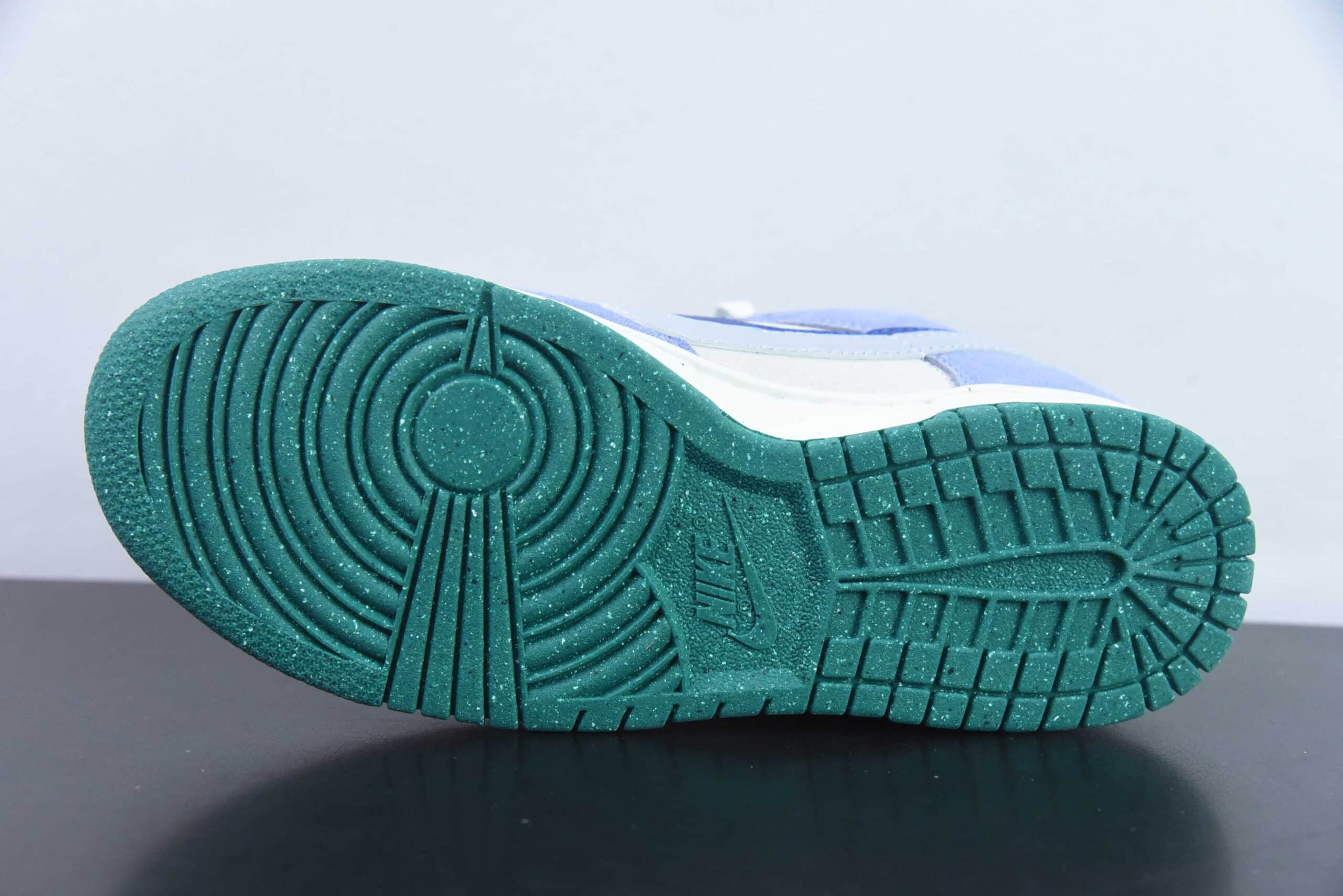 耐克Nike SB Dunk Low 85 兰白色小花双勾绑带 SB低帮运动休闲板鞋纯原版本 货号：DO9457-144 
