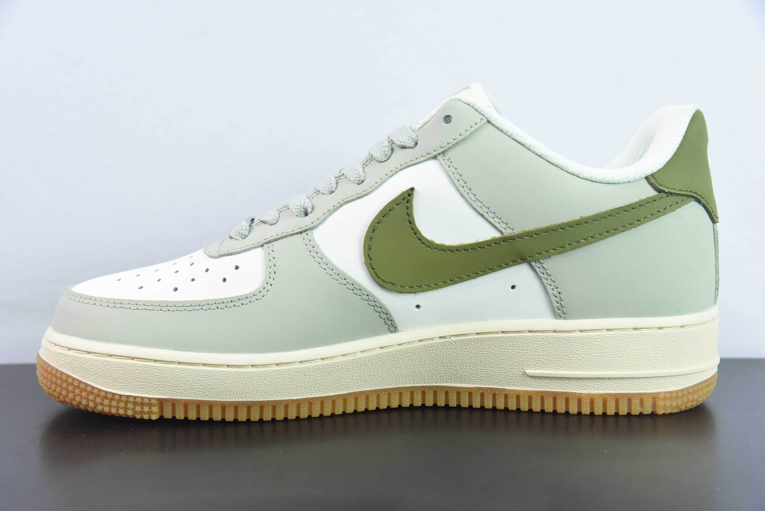 耐克Nike Air Force 1 Low 07 x Louis Vuitton LV联名白军绿空军一号低帮休闲板鞋纯原版本 货号：BS9055-714