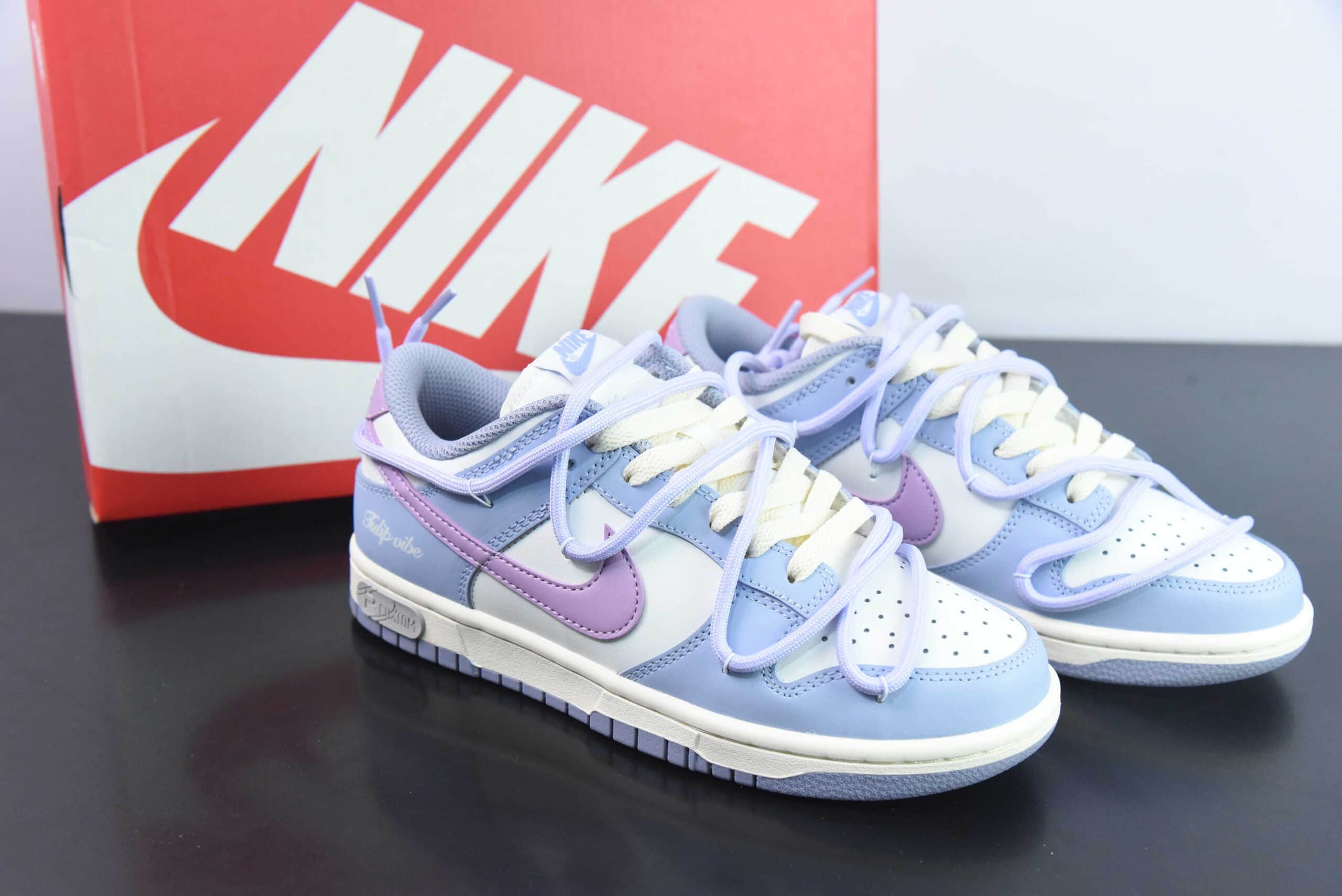 耐克Nike SB Dunk Low”PinkWhite“梦幻法式郁金香爱心扣SB扣篮系列低帮经典百搭休闲运动板鞋纯原版本货号:DD1503-500