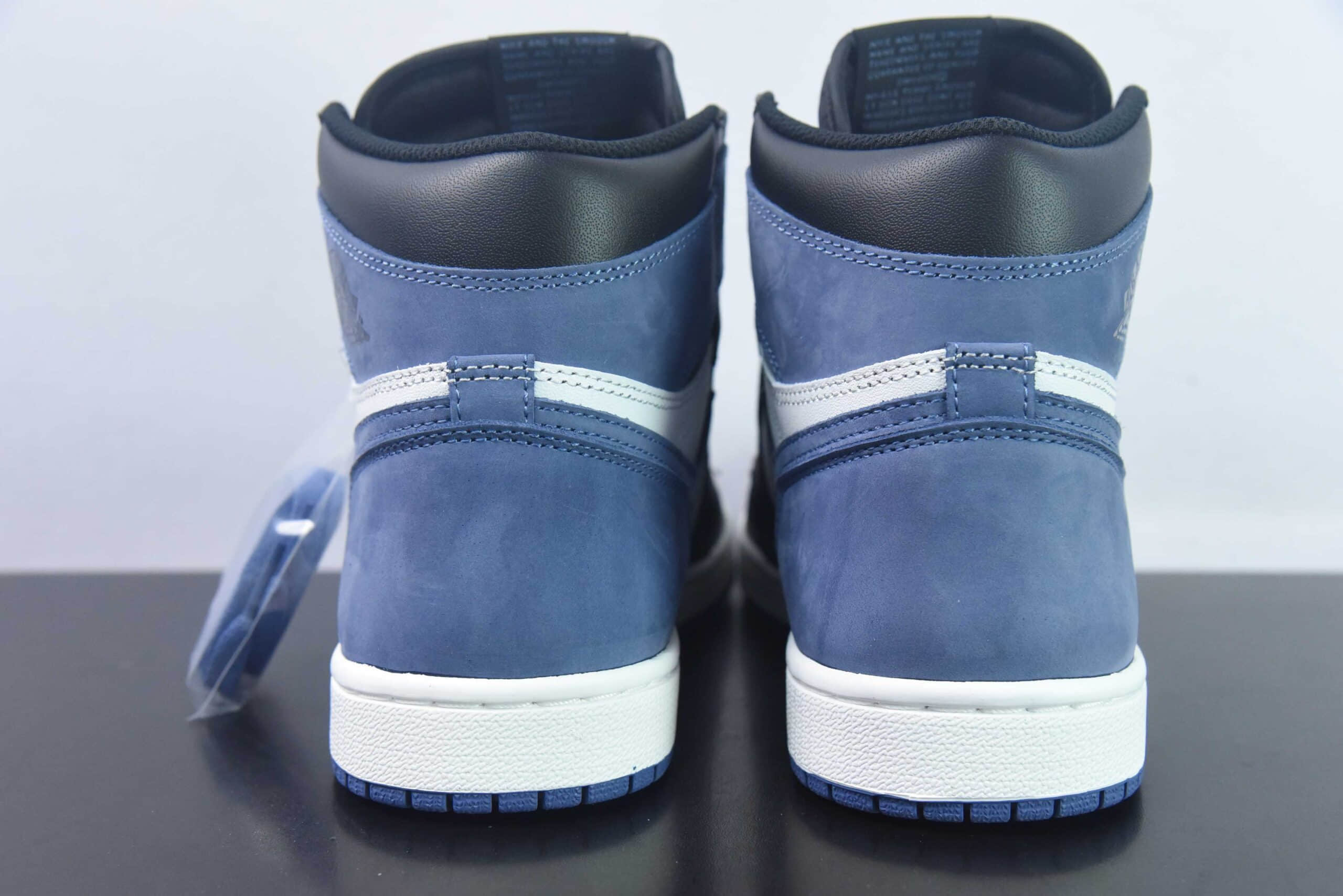 乔丹Air Jordan AJ1 Retro High AJ1六冠王贪玩蓝月高帮复古文化篮球鞋纯原版本 货号：555088-115