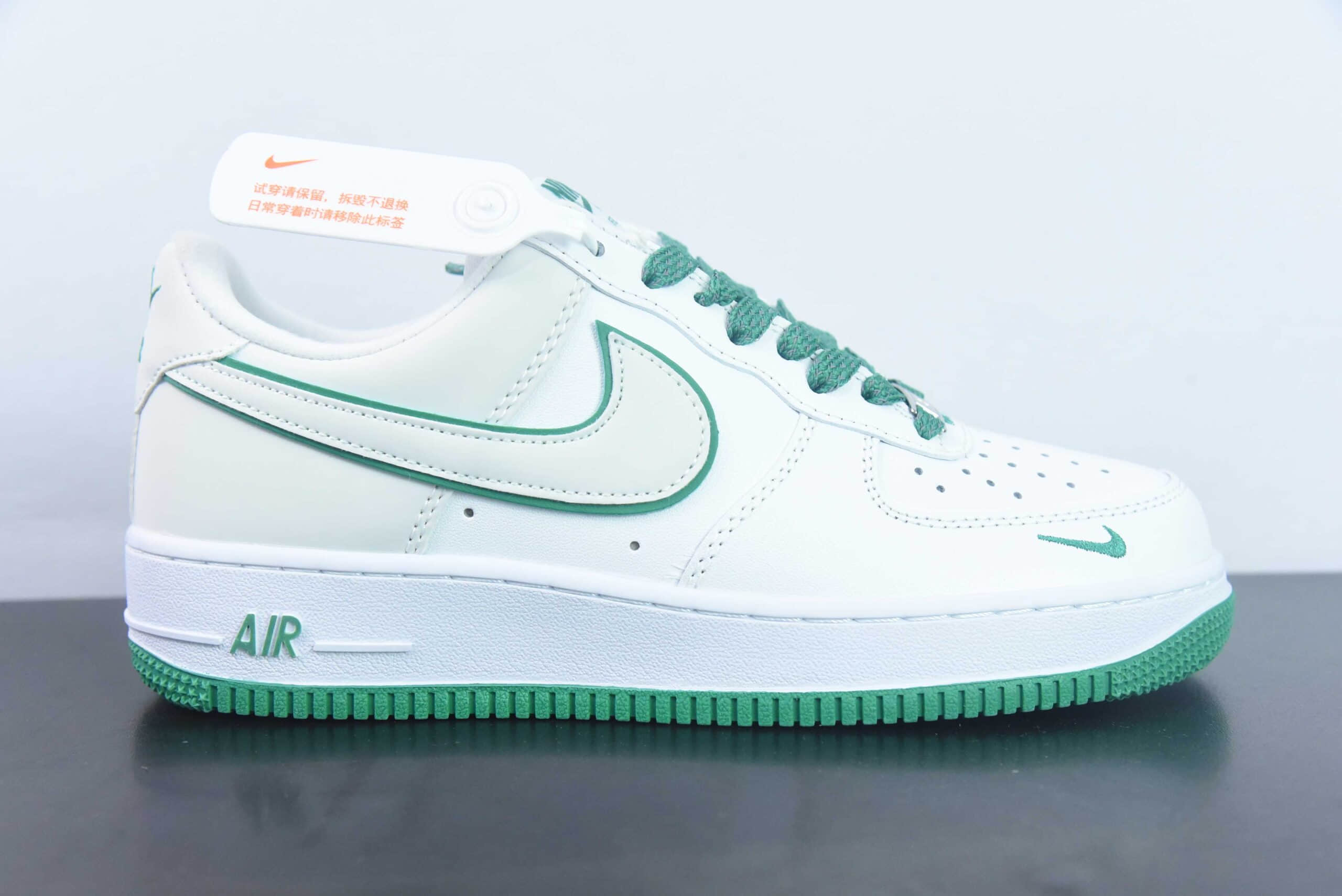 耐克Nike Air Force 1 Low 07 白绿空军一号低帮百搭休闲运动板鞋纯原版本 货号: YZ8115-001
