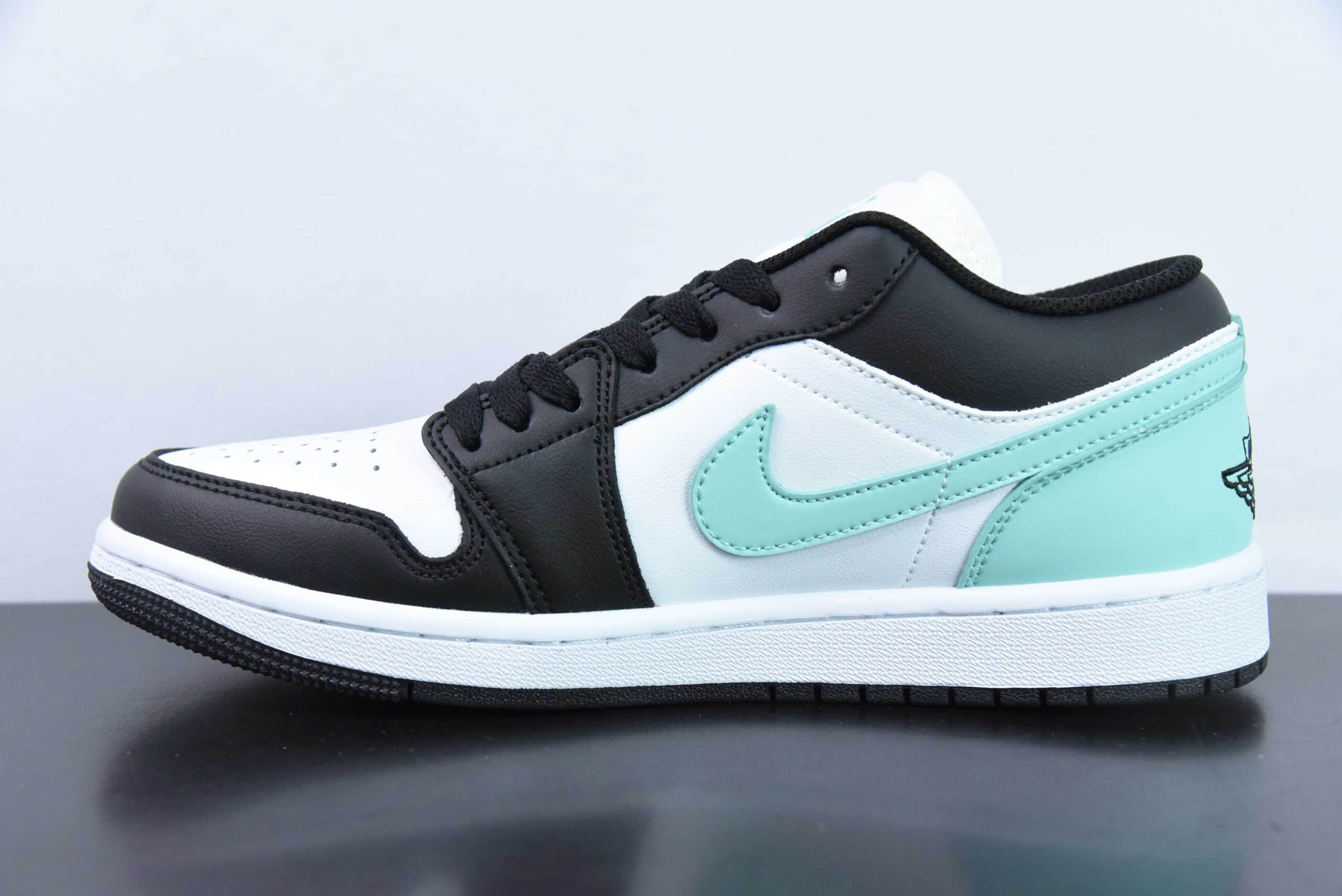 乔丹Air Jordan 1 Low GSWhiteBlackPinkAJ1薄荷黑绿低帮经典复古文化休闲运动篮球鞋纯原版本 货号：553558-131