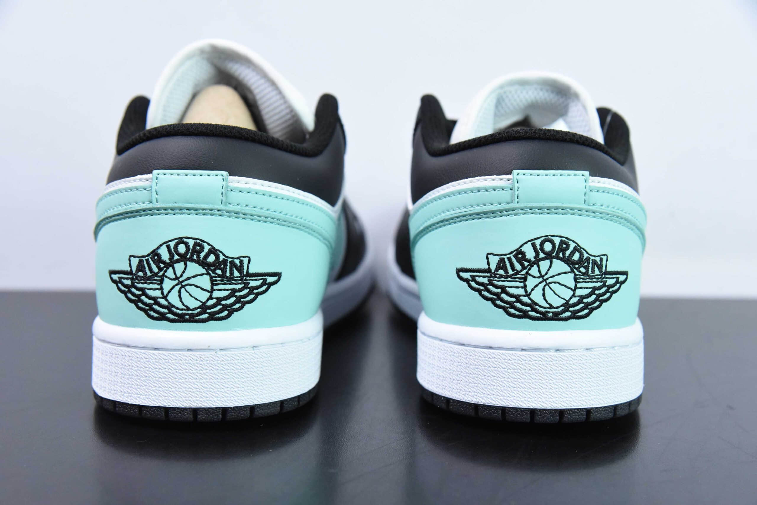 乔丹Air Jordan 1 Low GSWhiteBlackPinkAJ1薄荷黑绿低帮经典复古文化休闲运动篮球鞋纯原版本 货号：553558-131