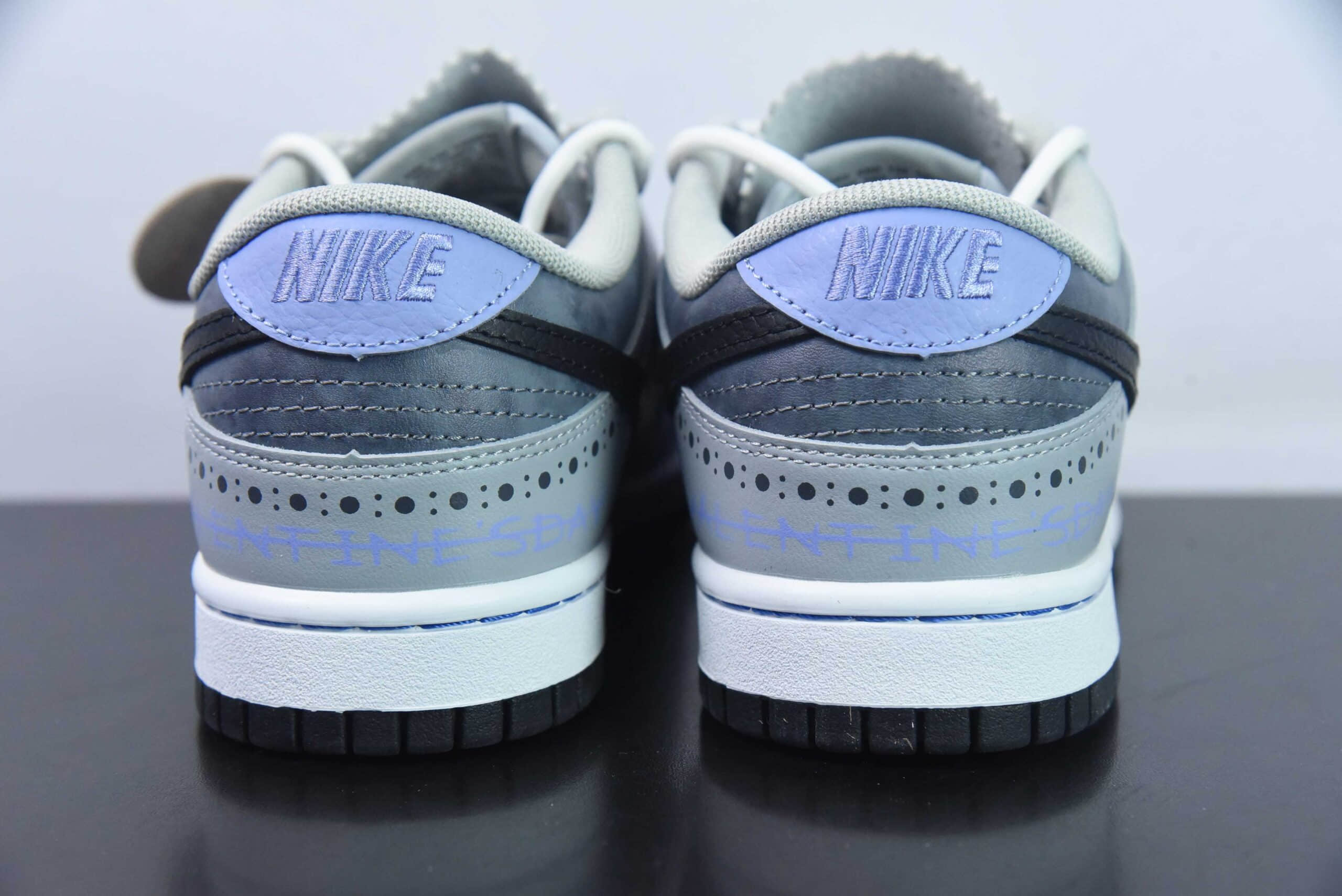 耐克Nike Dunk Low Fzbb 小雏菊情人节礼盒泼墨扎染单身贵族 SB绑带低帮休闲板鞋纯原版本 货号： DD3363-002