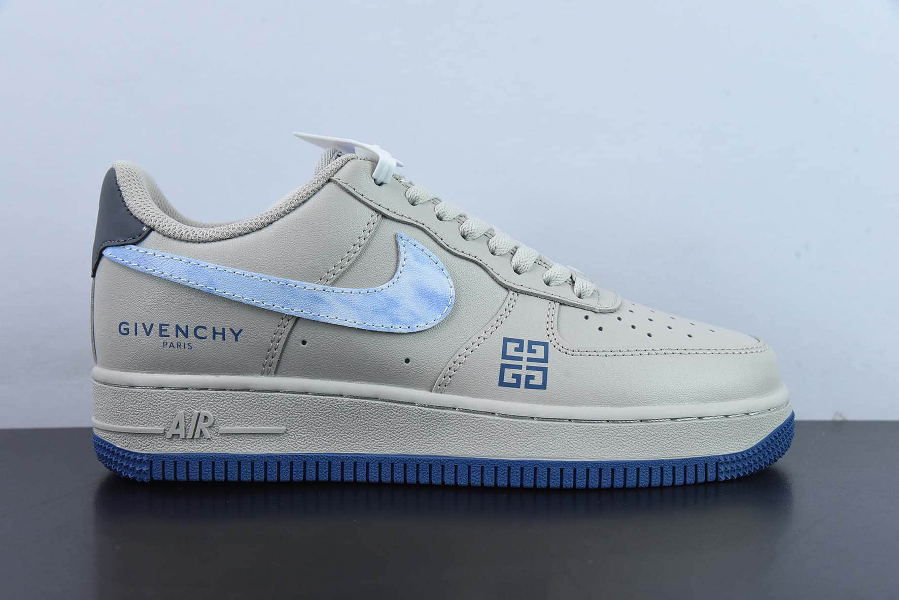 耐克Nike Air Force 1 '07 Low 纪梵希联名星际灰空军一号低帮休闲板鞋纯原版本 货号:845053-208