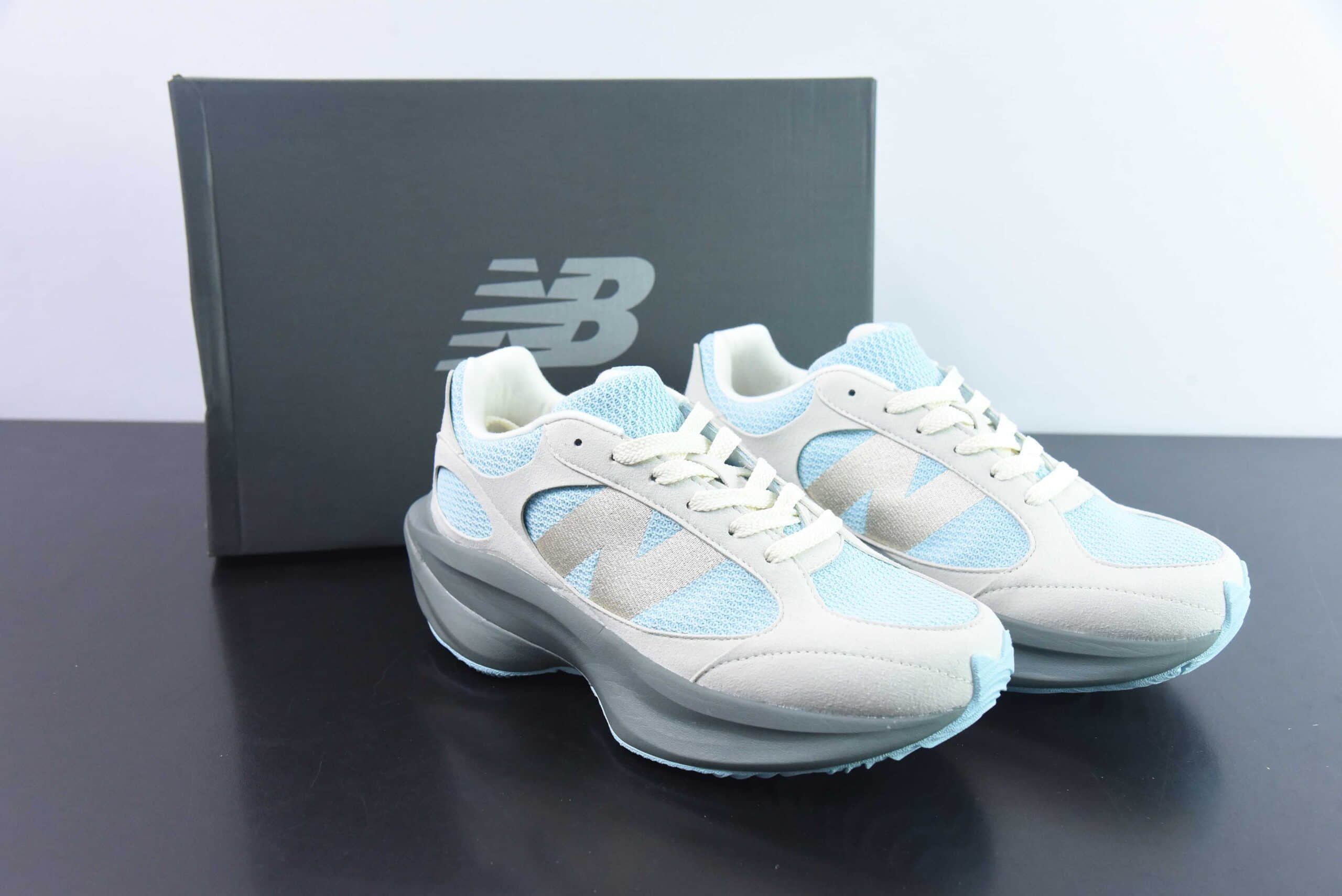 新百伦New Balance Warped RunnerGreyJade反绒浅灰玉兰动感增高跑鞋纯原版本 货号:UWRPDGMG