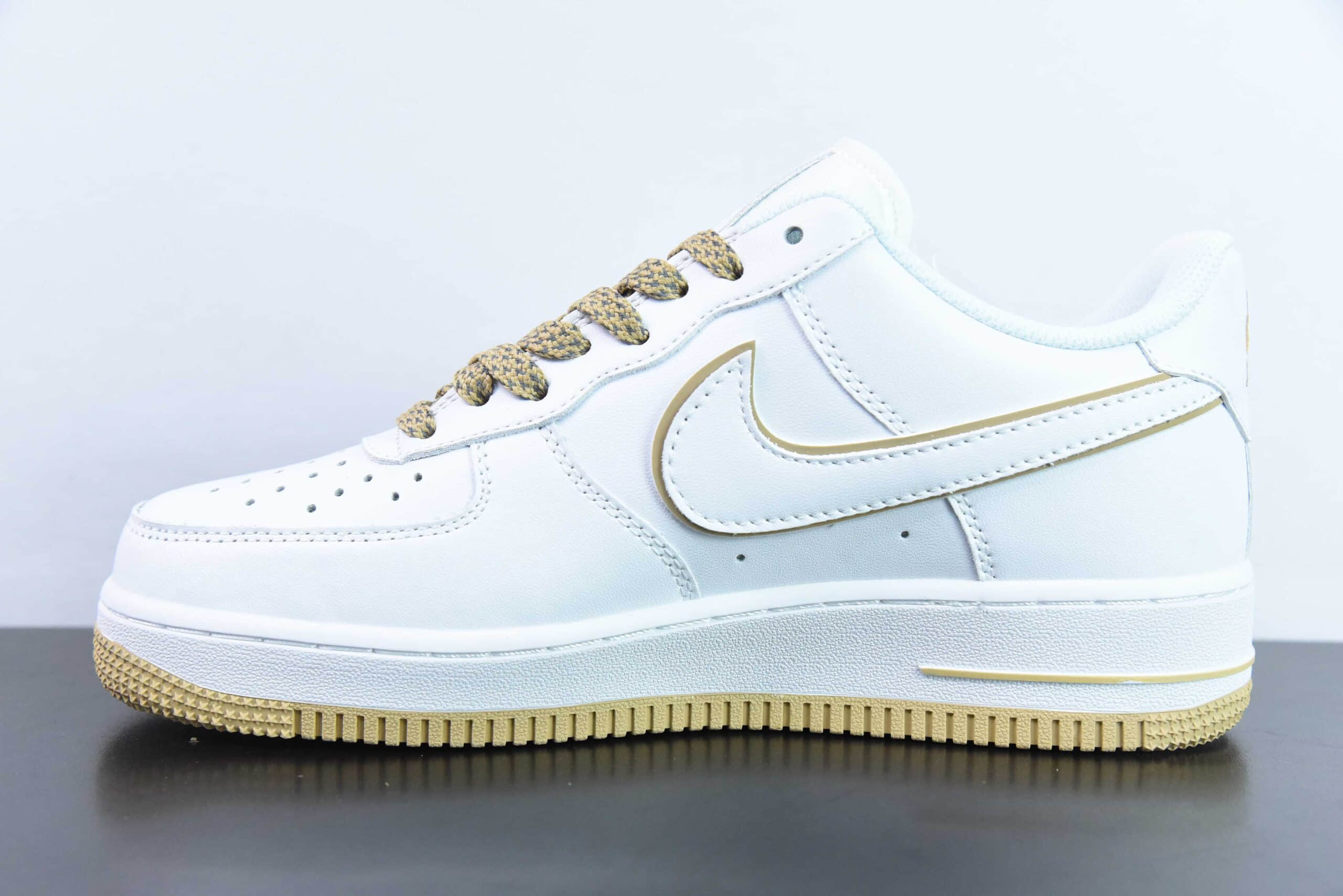 耐克Nike Air Force 1 Low 07 白黄满天星空军一号低帮休闲板鞋纯原版本 货号：NS0517-008