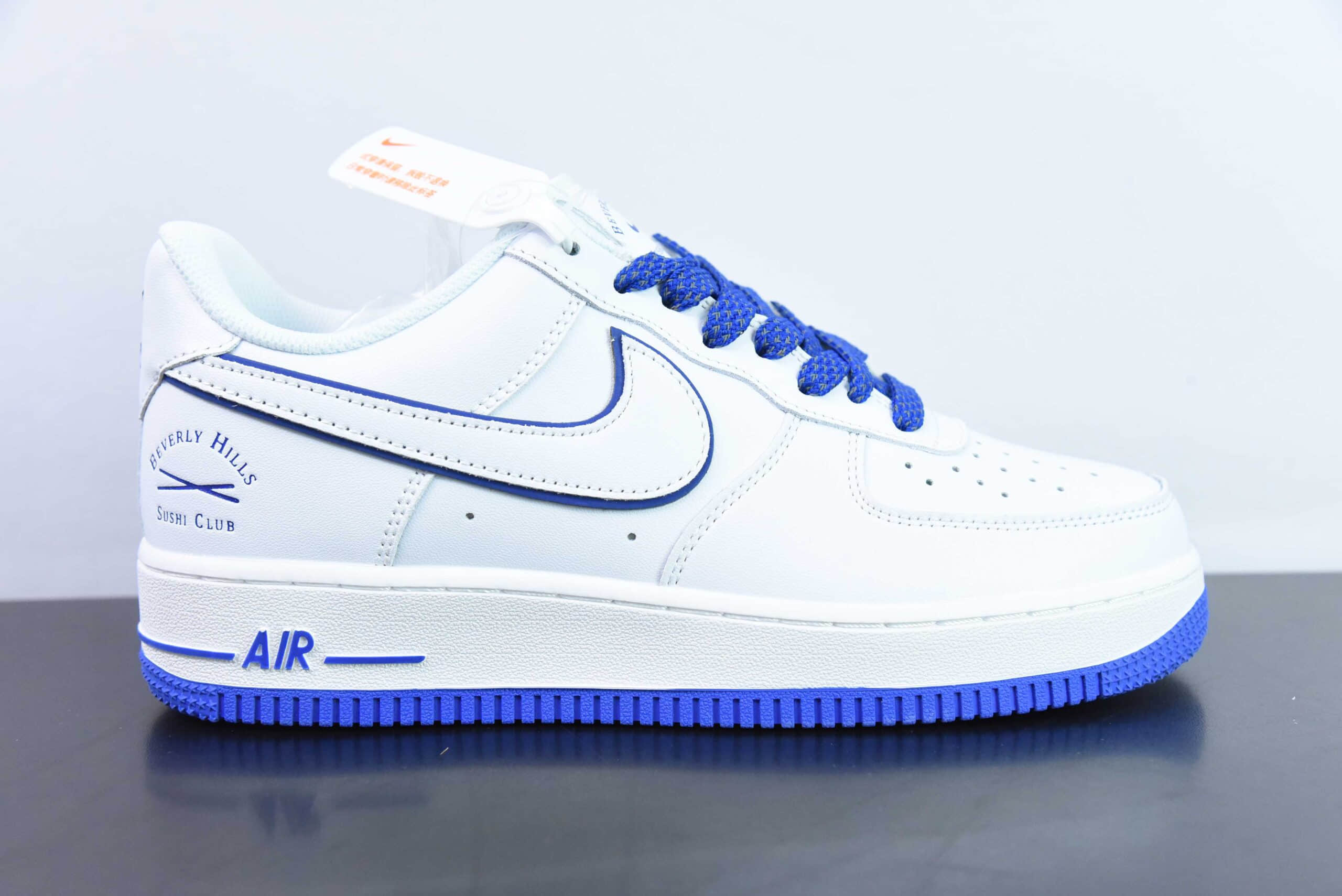 耐克Nike Air Force 1 Low ”Sushi Club“ 白蓝经典空军一号低帮休闲板鞋纯原版本 货号:NS0517-006
