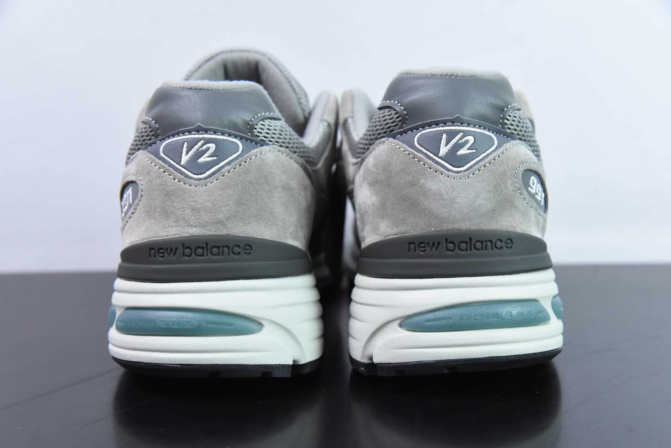 新百伦New Balance NB991V2元祖灰第二代总统复古慢跑鞋纯原版本 货号：U991GL2