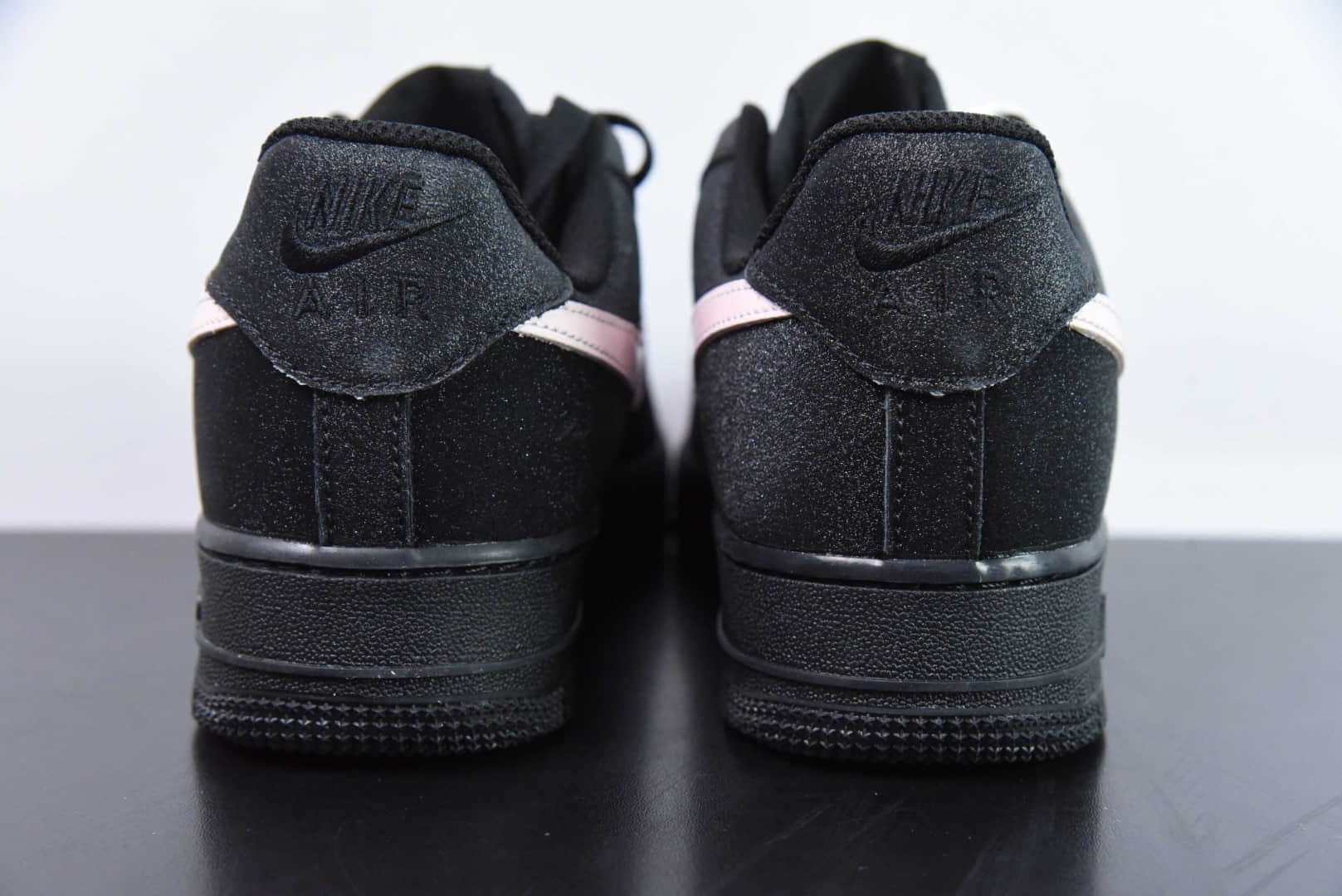 耐克Nike Air Force 1'07 Low 黑色星空黑粉满天星空军一号低帮休闲板鞋纯原版本 货号:CW2288-013