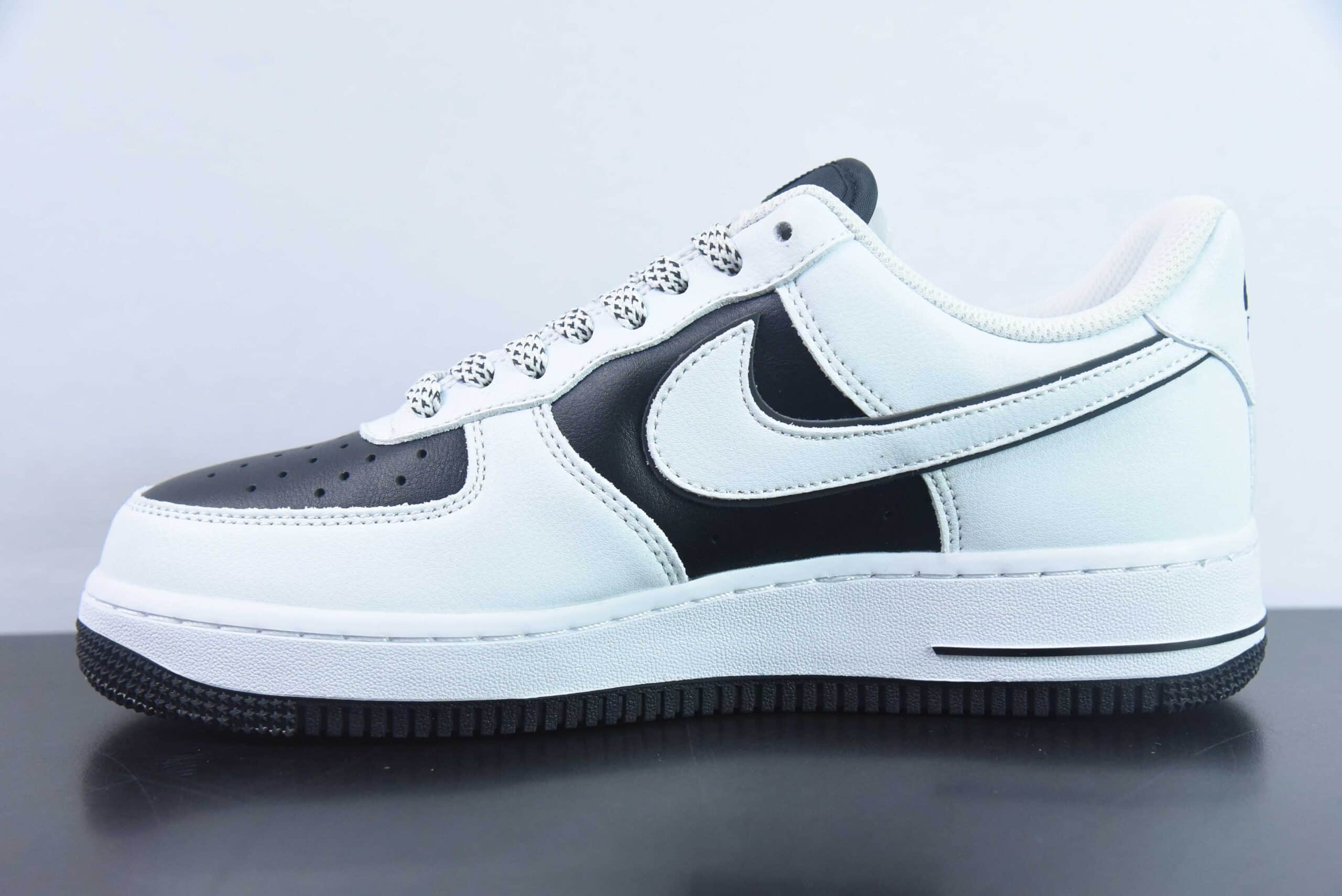 耐克Nike Air Force 1 Low 喜茶闪电联名空军一号低帮运动休闲板鞋纯原版本 货号：KO8969-756
