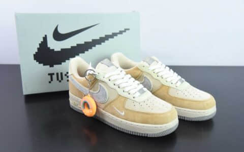 耐克Nike Air Force 1’07 Low Bagelt 甜甜圈空军一号定制低帮休闲板鞋纯原版本 货号：CD1221-999