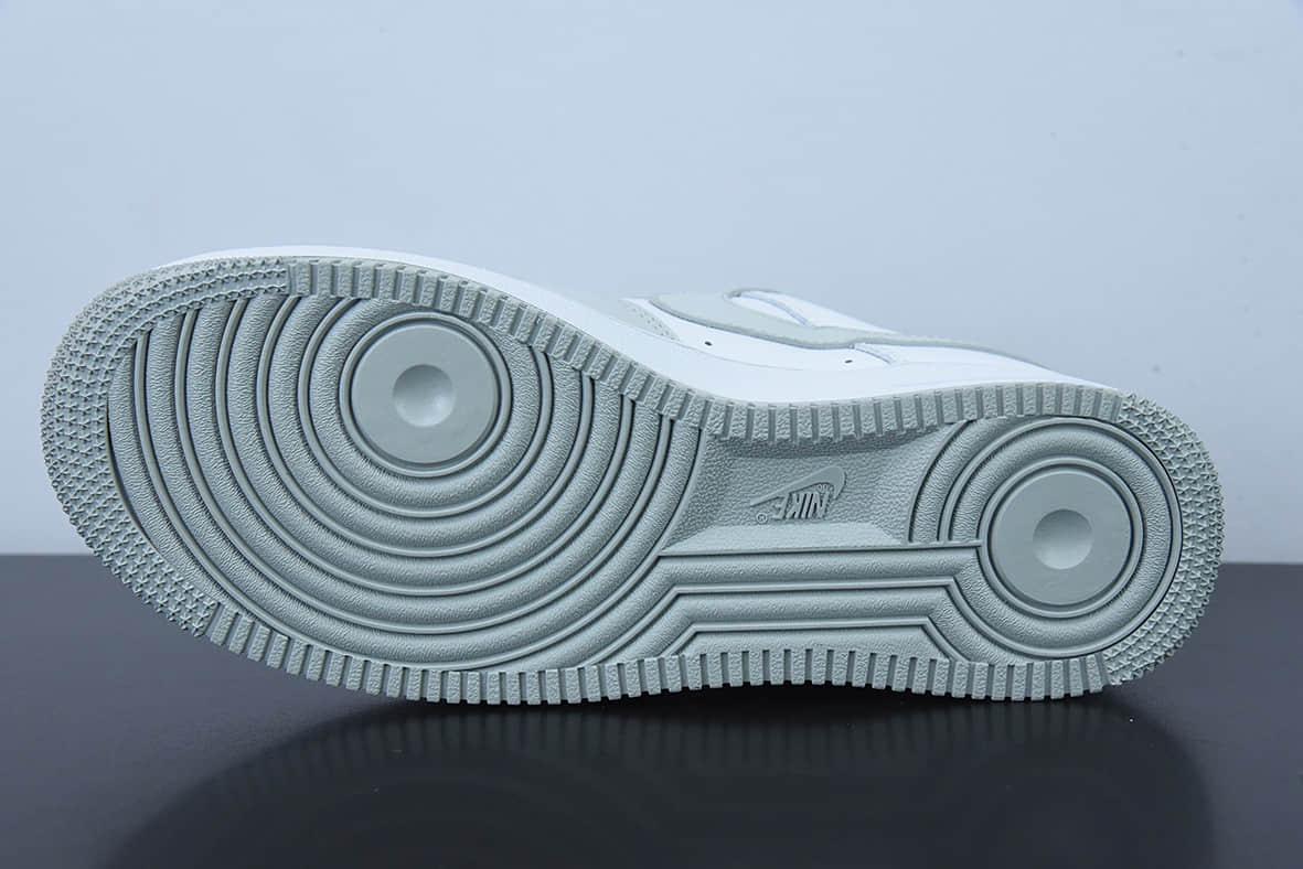 耐克Nike Air Force 1 NBA75周年纪念款灰白空军一号低帮休闲板鞋纯原版本 货号:AA6902-201