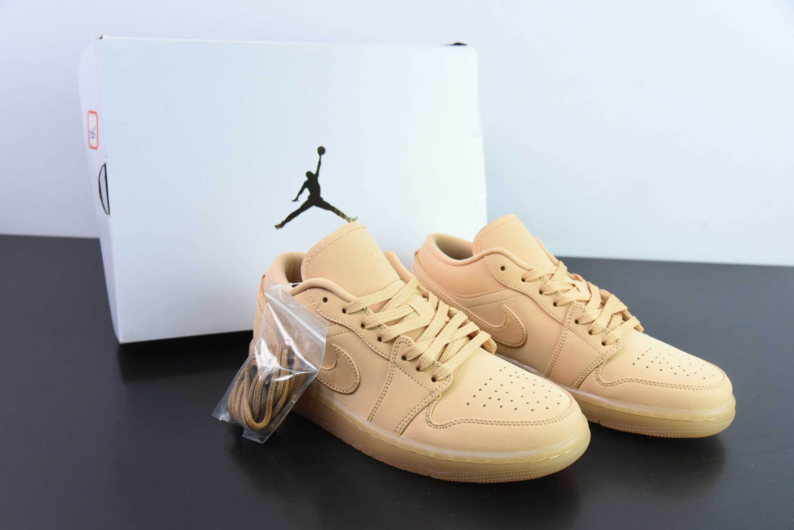 乔丹Air Jordan 1 Low AJ1生胶暖黄色低帮文化篮球鞋纯原版本 货号:FZ3972-294