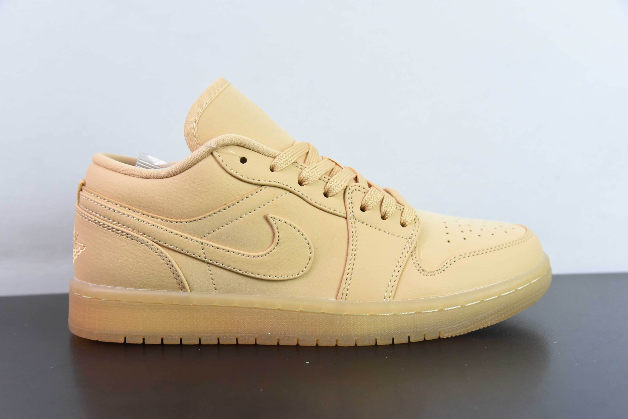 乔丹Air Jordan 1 Low AJ1生胶暖黄色低帮文化篮球鞋纯原版本 货号:FZ3972-294