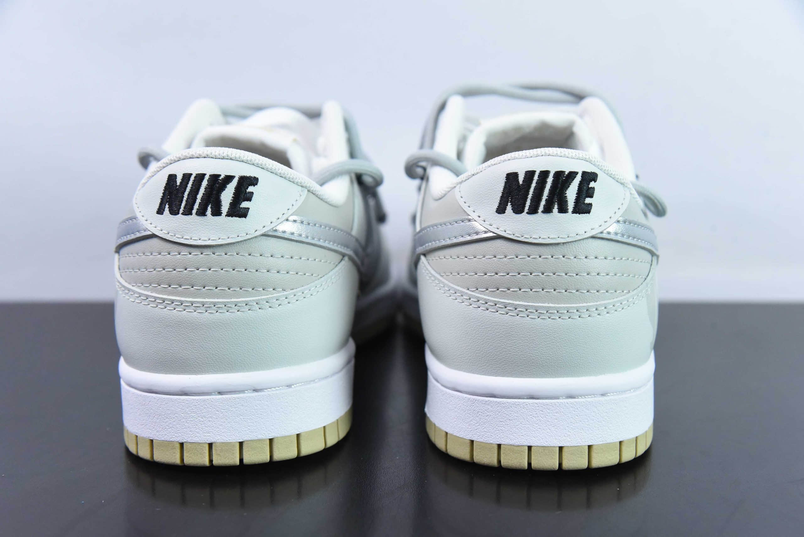 耐克Nike Dunk Low 龙年限定玲珑银灰SB低帮休闲滑板鞋纯原版本 货号：DV0833-100 