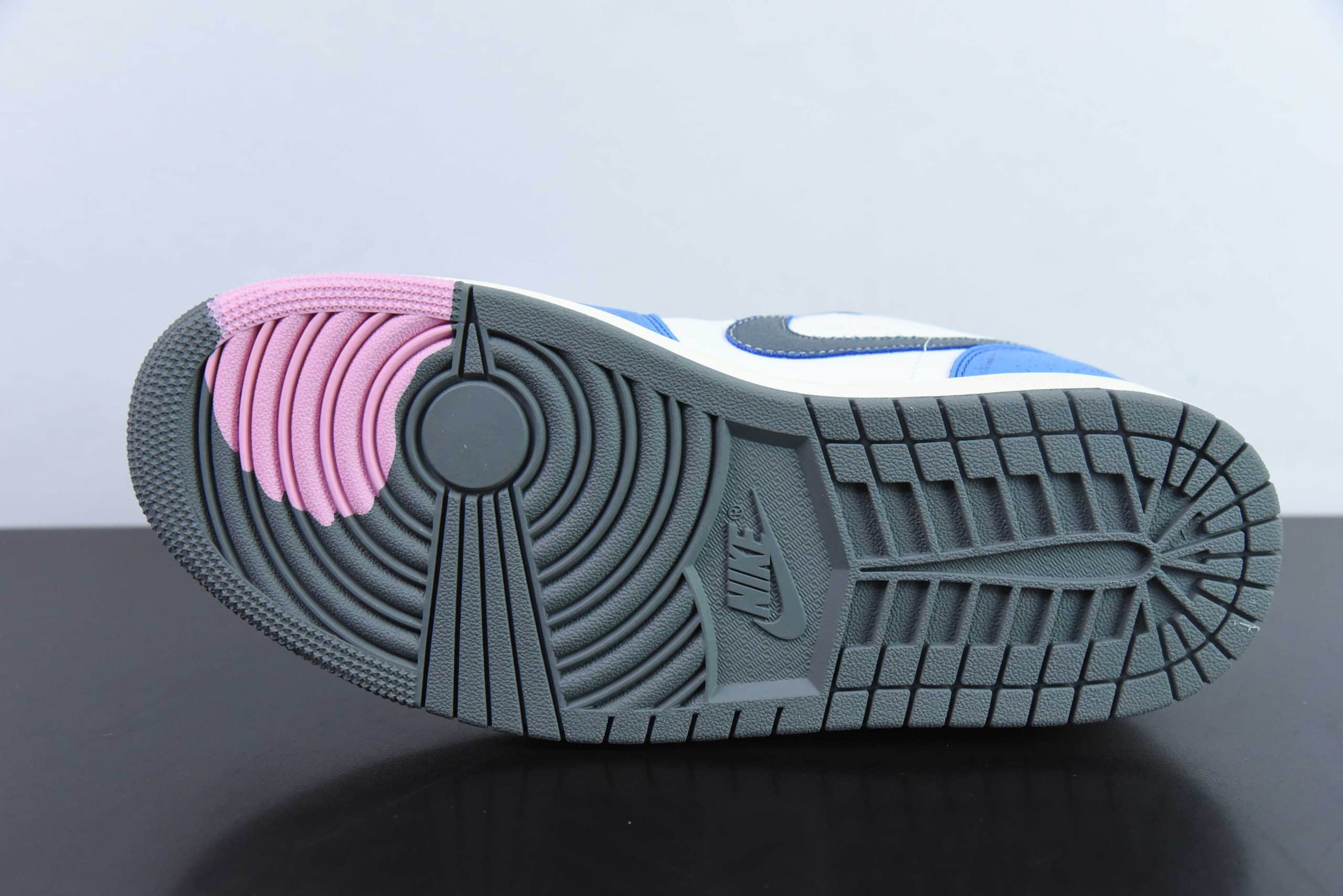 乔丹Air Jordan 1 Low Flight Vintage AJ1做旧白蓝低帮复古文化篮球鞋纯原版本 货号：FV8439-104 