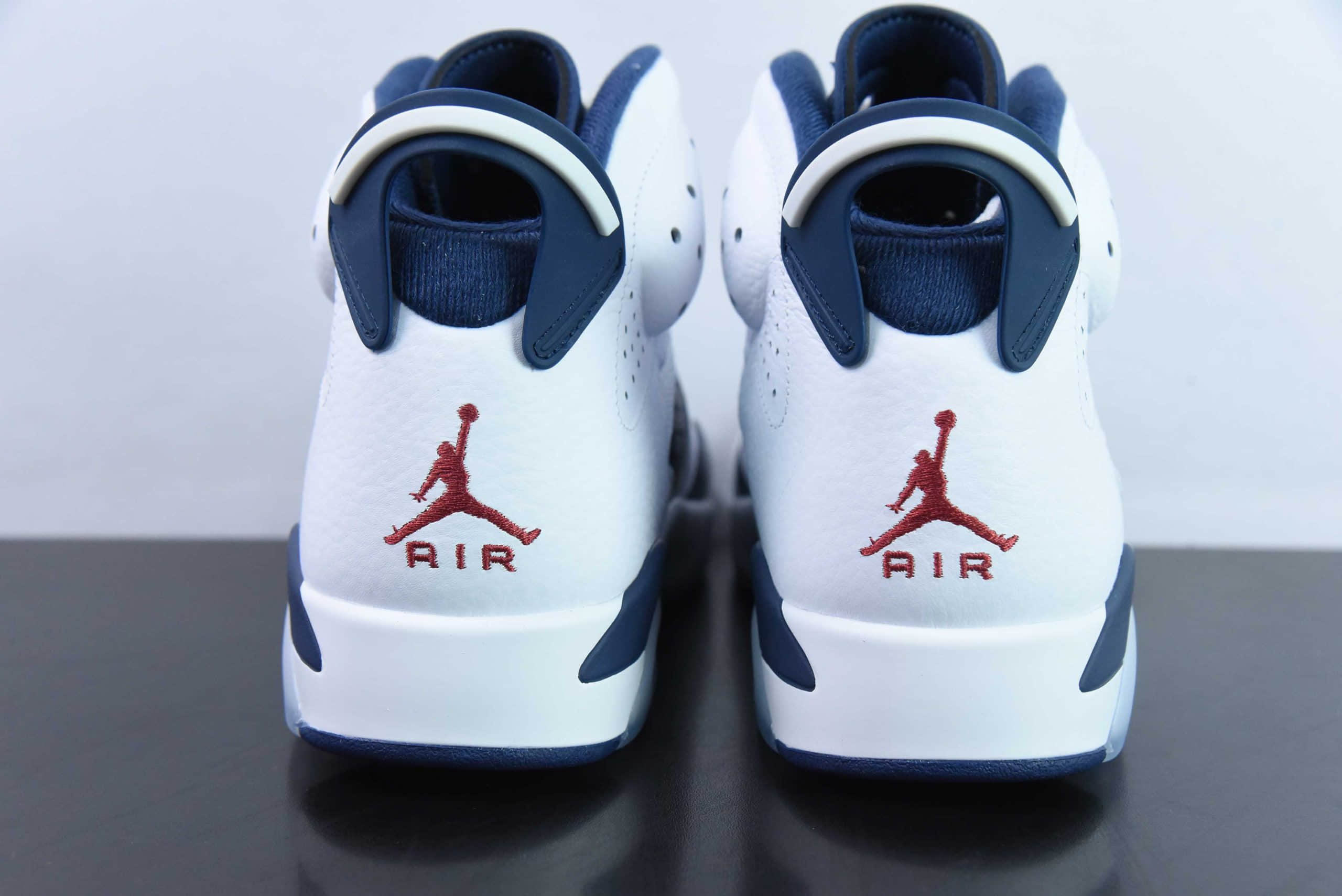 乔丹Air Jordan AJ6 Retro 奥运白蓝高帮男子文化篮球鞋纯原版本 货号：384664-130 