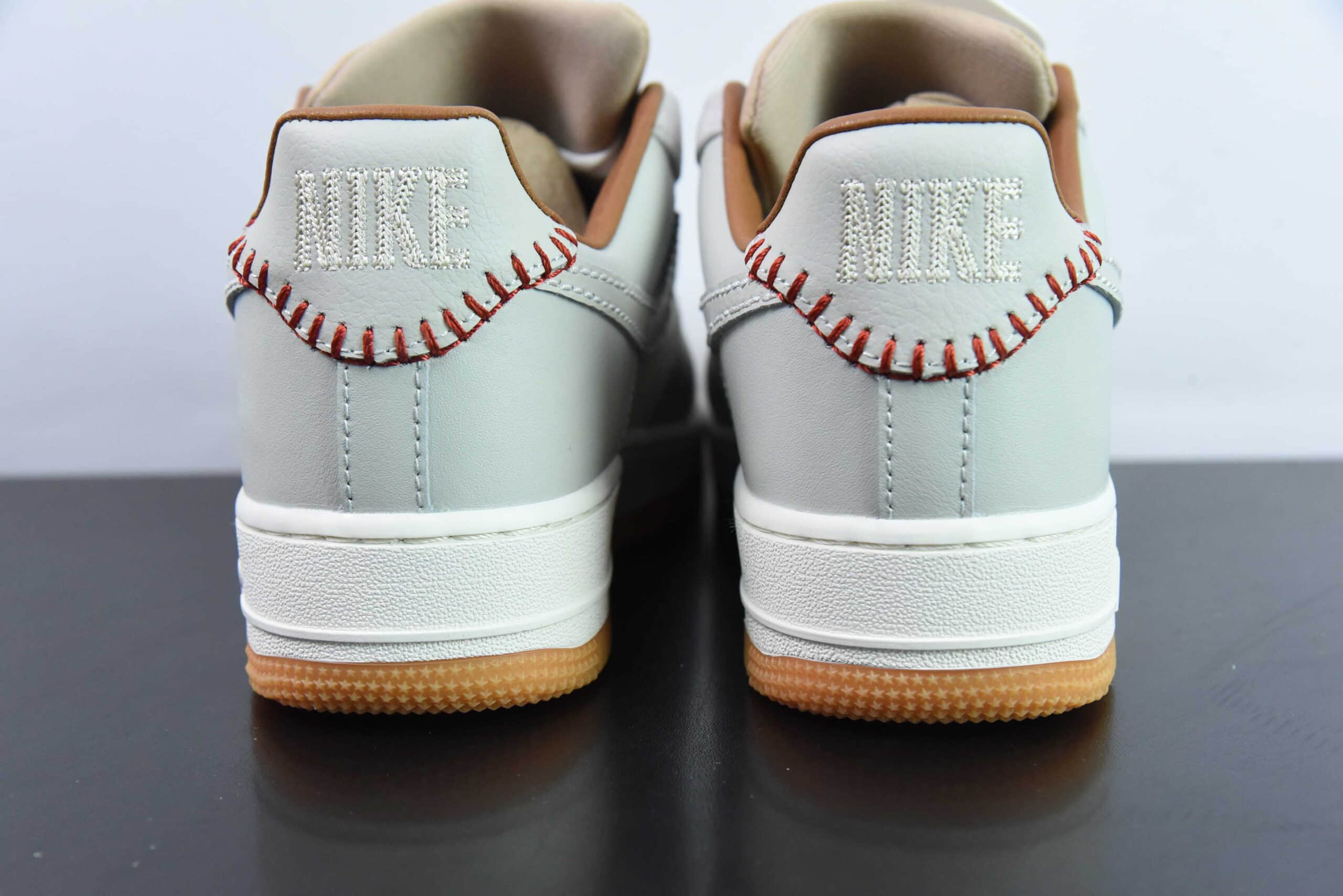 耐克Nike Air Force 1'07 Low 白灰棕空军一号低帮休闲板鞋纯原版本 货号:HF5697-001