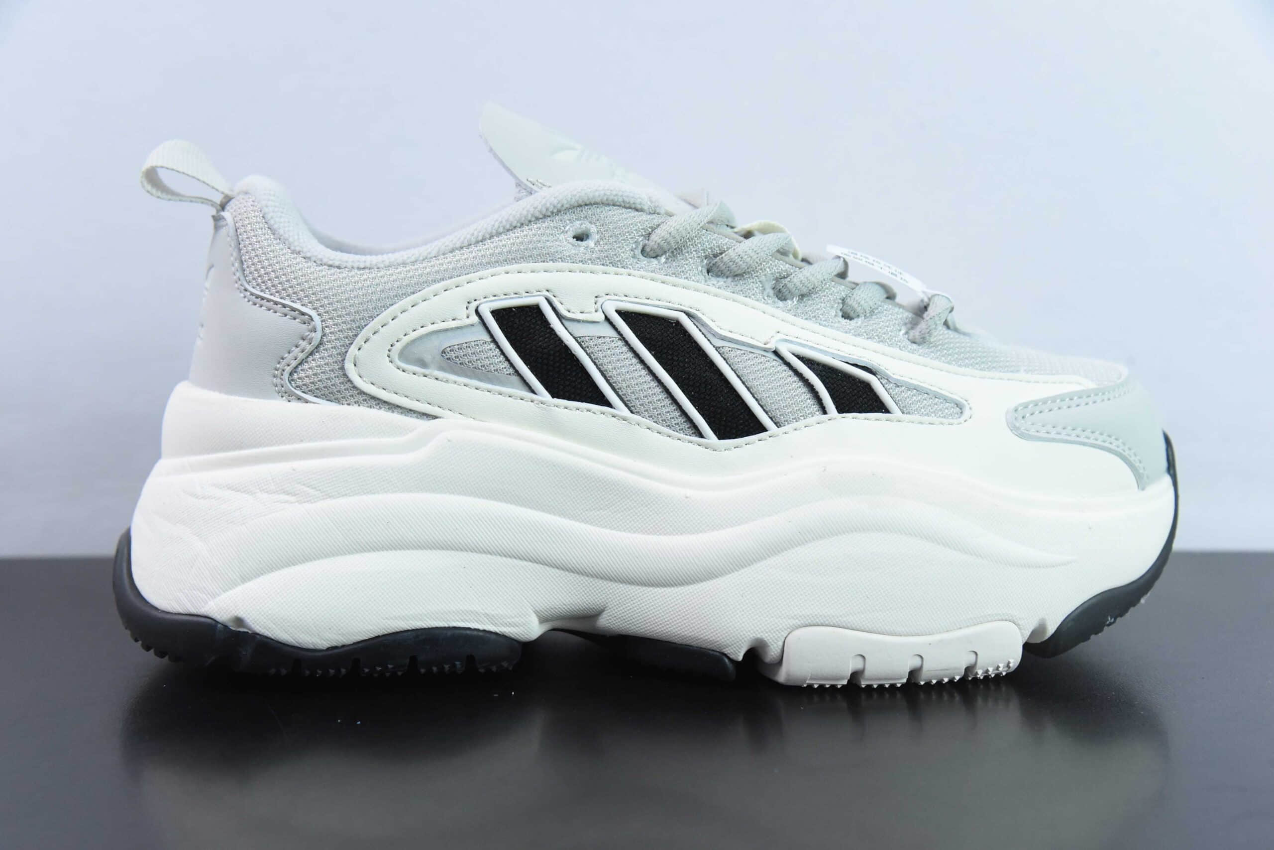 阿迪达斯Adidas Originals Ozgaia 3.0 阿迪白灰厚底增高生活休闲鞋纯原版本货号:IG6042
