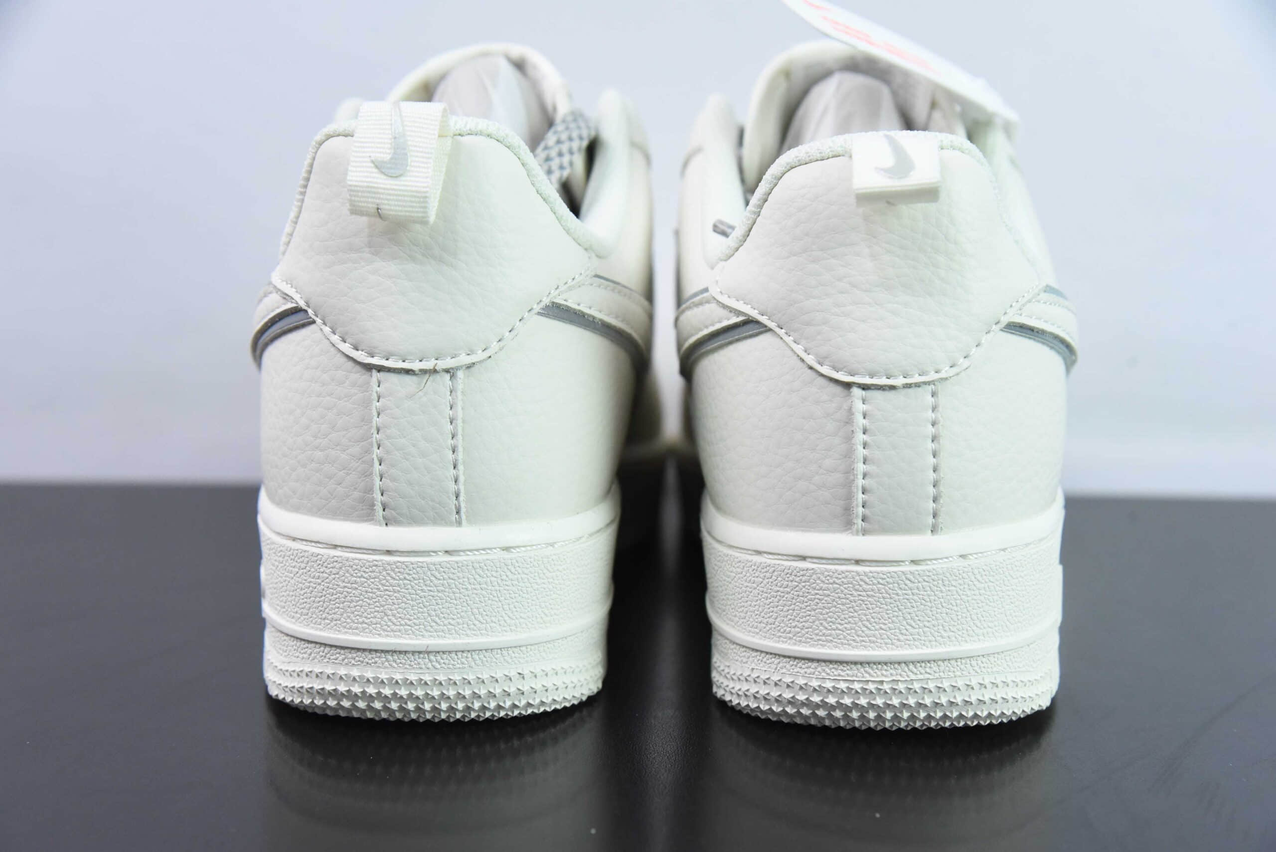 耐克Nike Air Force 1'07 Low 经典灰银小勾满天星空军一号低帮休闲板鞋纯原版本 货号:MJ0319-023