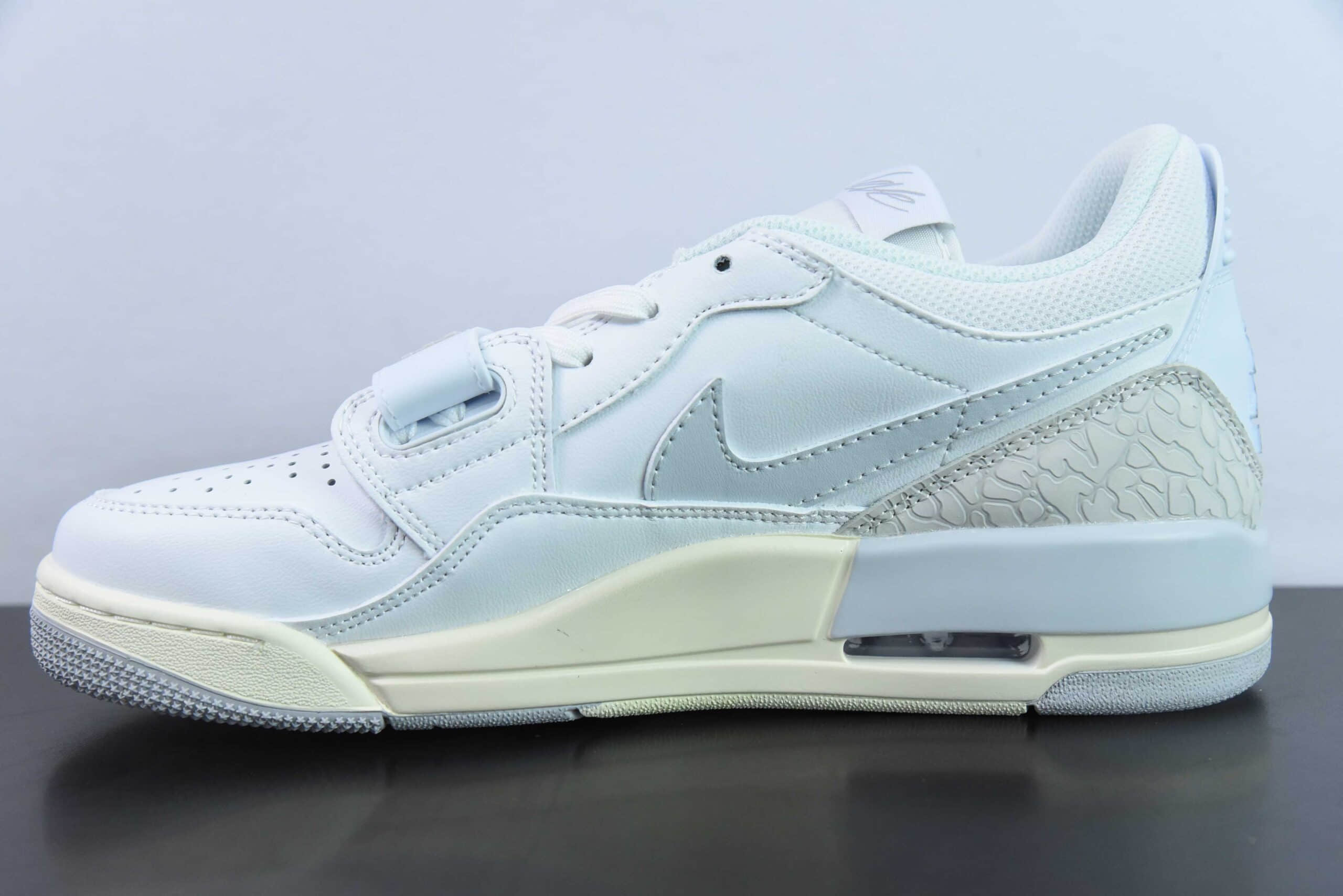 乔丹Air Jordan Legacy AJ312 Low 白银魔术贴三合一板鞋纯原版本 货号：HJ3483-101
