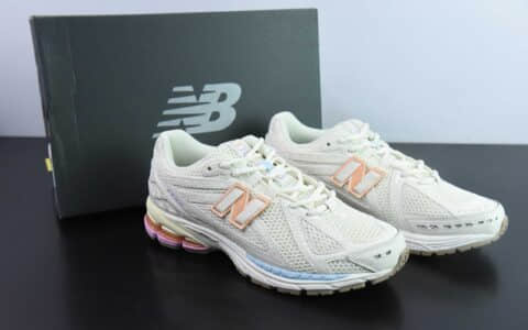 新百伦New Balance 1906系列米白淡黄蓝粉复古老爹风休闲运动慢跑鞋纯原版本 货号：M1906RBP