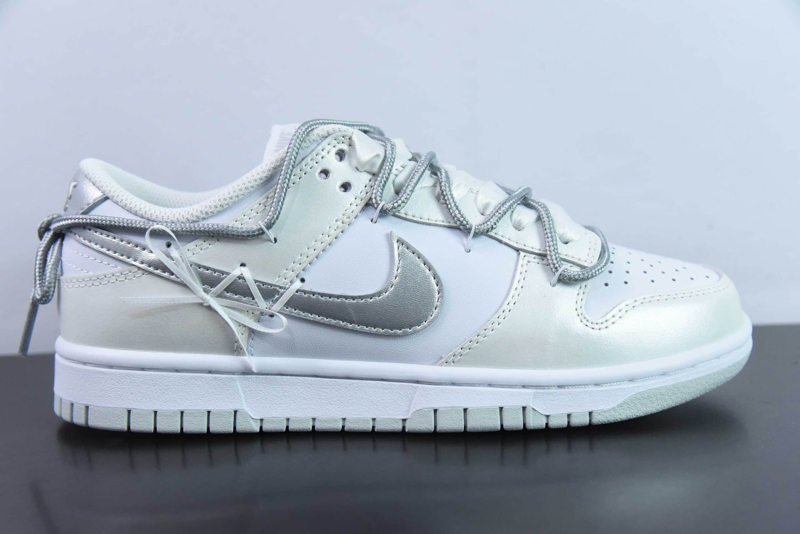 耐克Nike Dunk Low 轻银芭蕾白银SB低帮休闲滑板鞋纯原版本 货号:DH9765-102