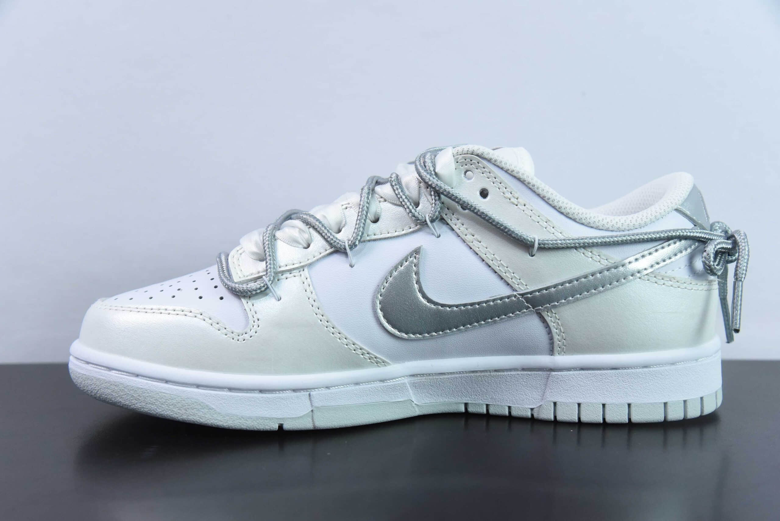 耐克Nike Dunk Low 轻银芭蕾白银SB低帮休闲滑板鞋纯原版本 货号:DH9765-102