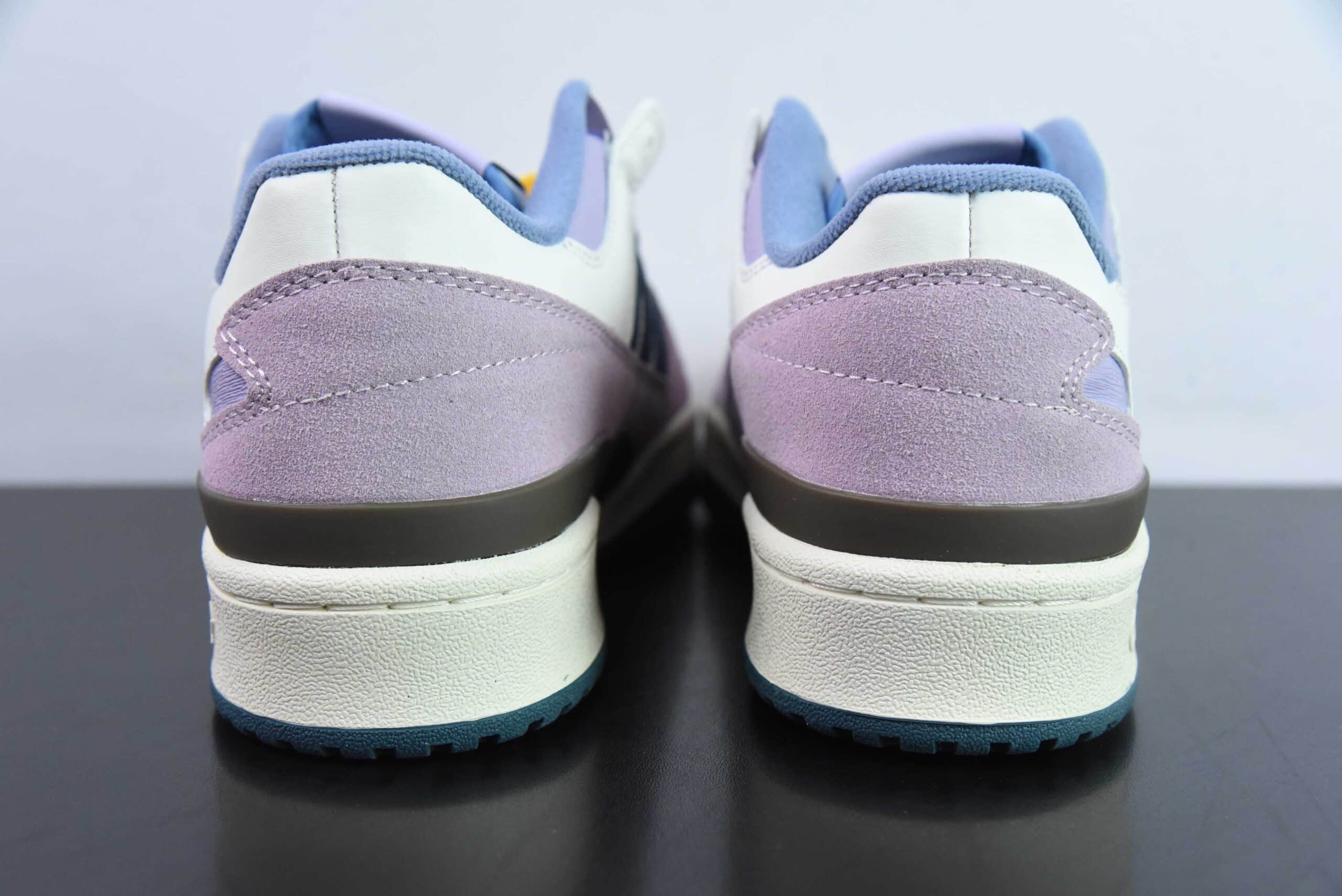 阿迪达斯 Adidas Forum Low葡萄紫色低帮复古休闲板鞋纯原版本 货号:ID6266