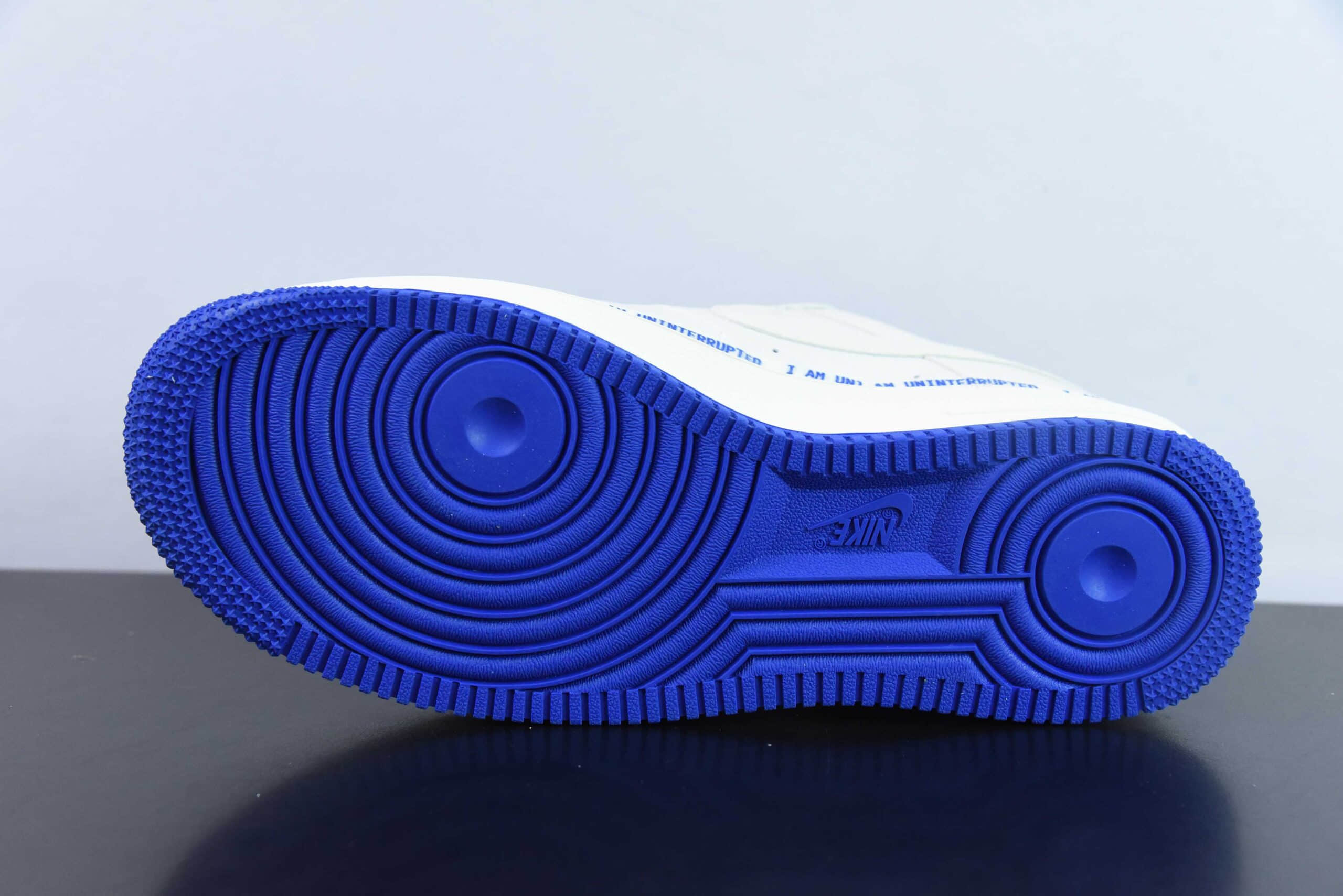 耐克Nike Air Force 1´07 Low 米白蓝签名涂鸦满天星空军一号低帮百搭休闲运动板鞋纯原版本 货号:QA1127-811