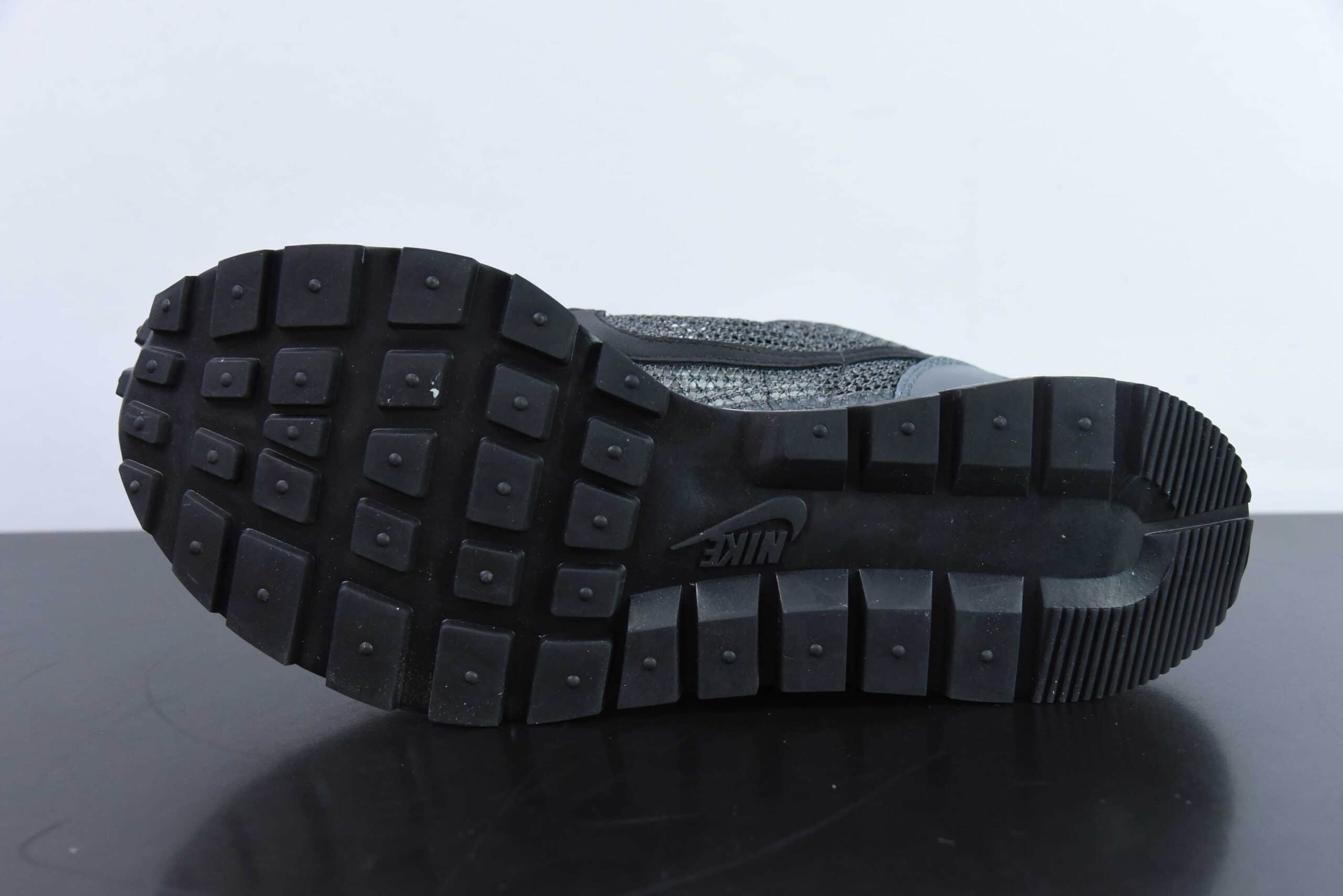 耐克Nike Sacai x NIKE VAPORWAFFLE 华夫3.0黑蓝联名解构走秀款跑步鞋纯原版本 货号：CV1363-103