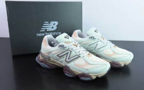 新百伦New Balance NB9060系列绿粉棕低帮运动休闲鞋跑步鞋纯原版本 货号：U9060GCA